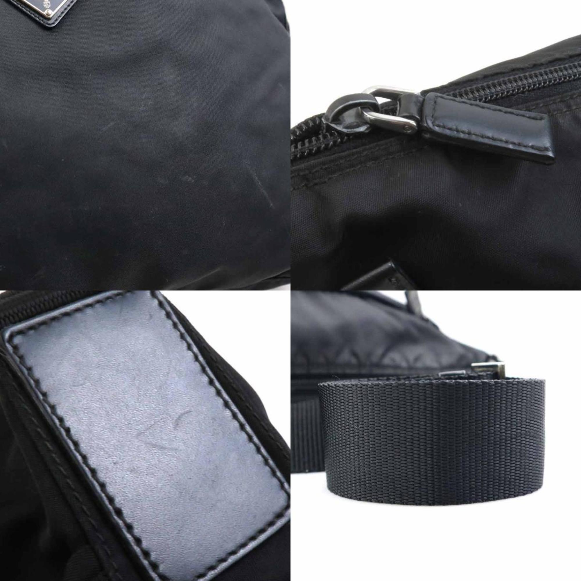 Prada Black Nylon Shoulder Bag