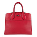 Louis Vuitton Red Color Leather Handbag Shoulder Bag