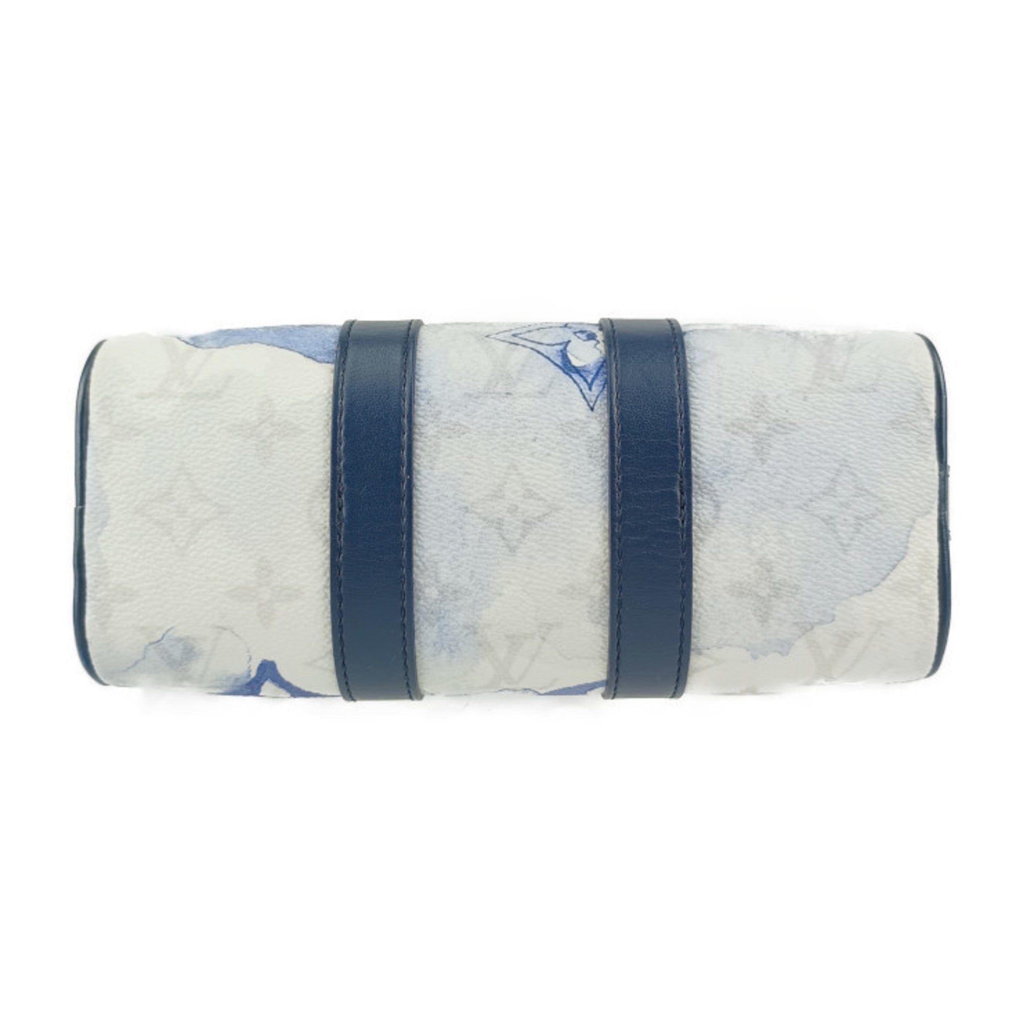 Louis Vuitton Blue Monogram White Monogram Handbag Shoulder Bag