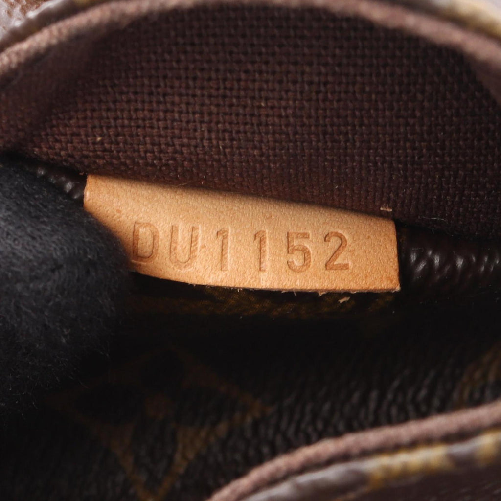 Louis Vuitton Brown Coated Canvas Pvc Monogram Leather Shoulder Bag