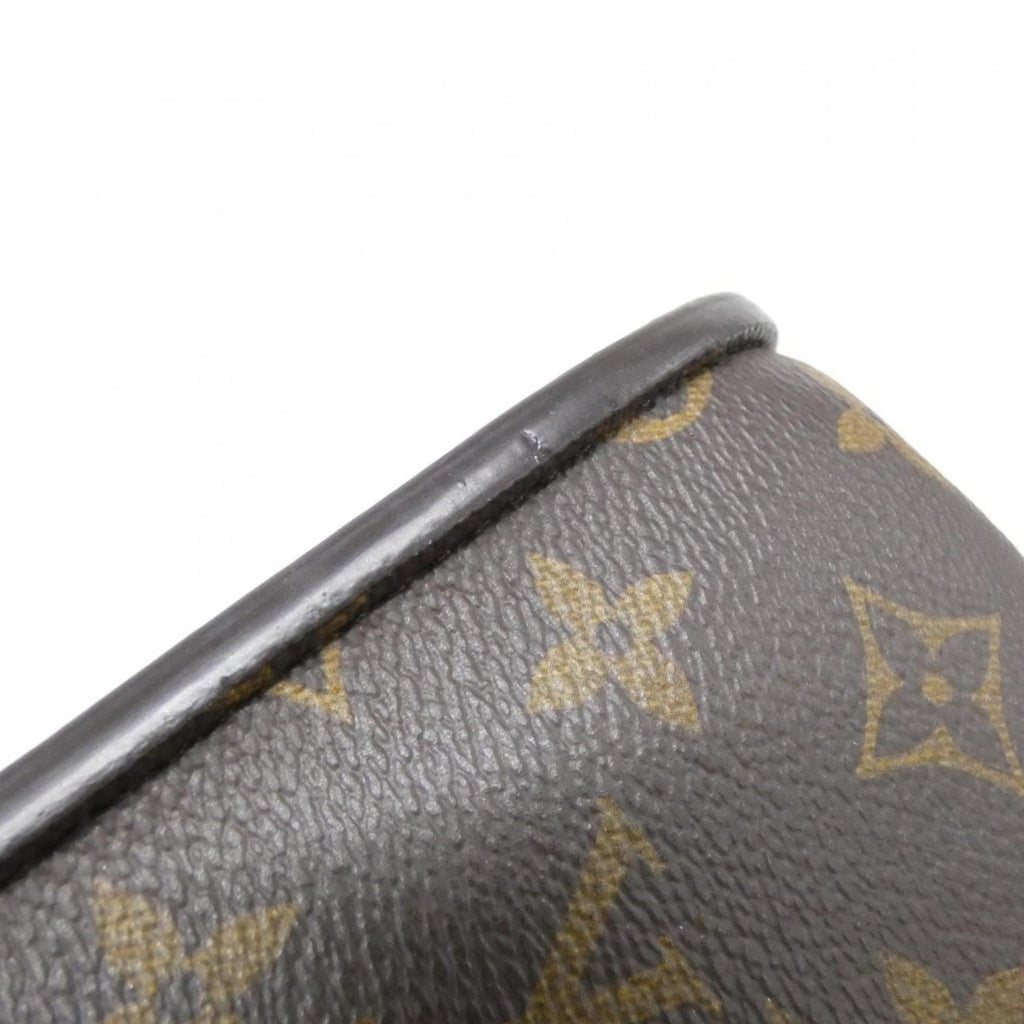Louis Vuitton Marron Coated Canvas Shoulder Bag