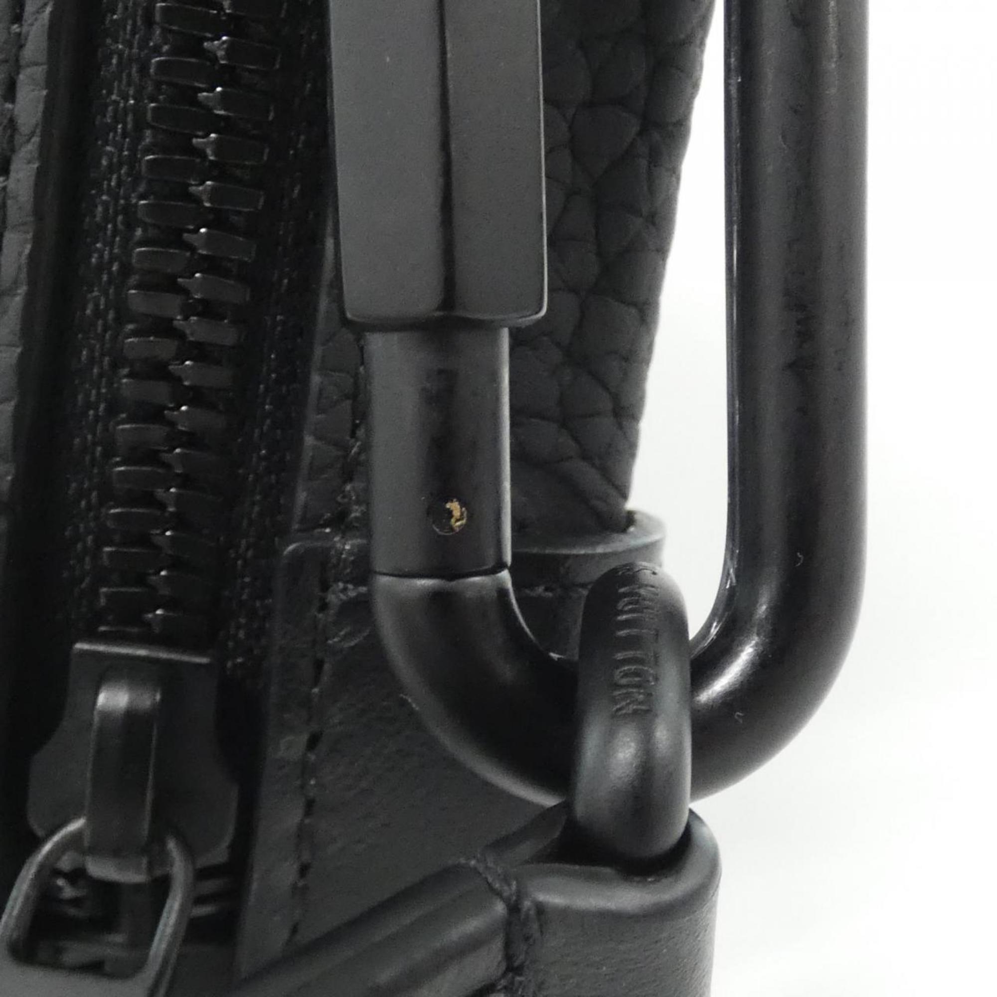 Louis Vuitton Taurillon Black Leather Shoulder Bag