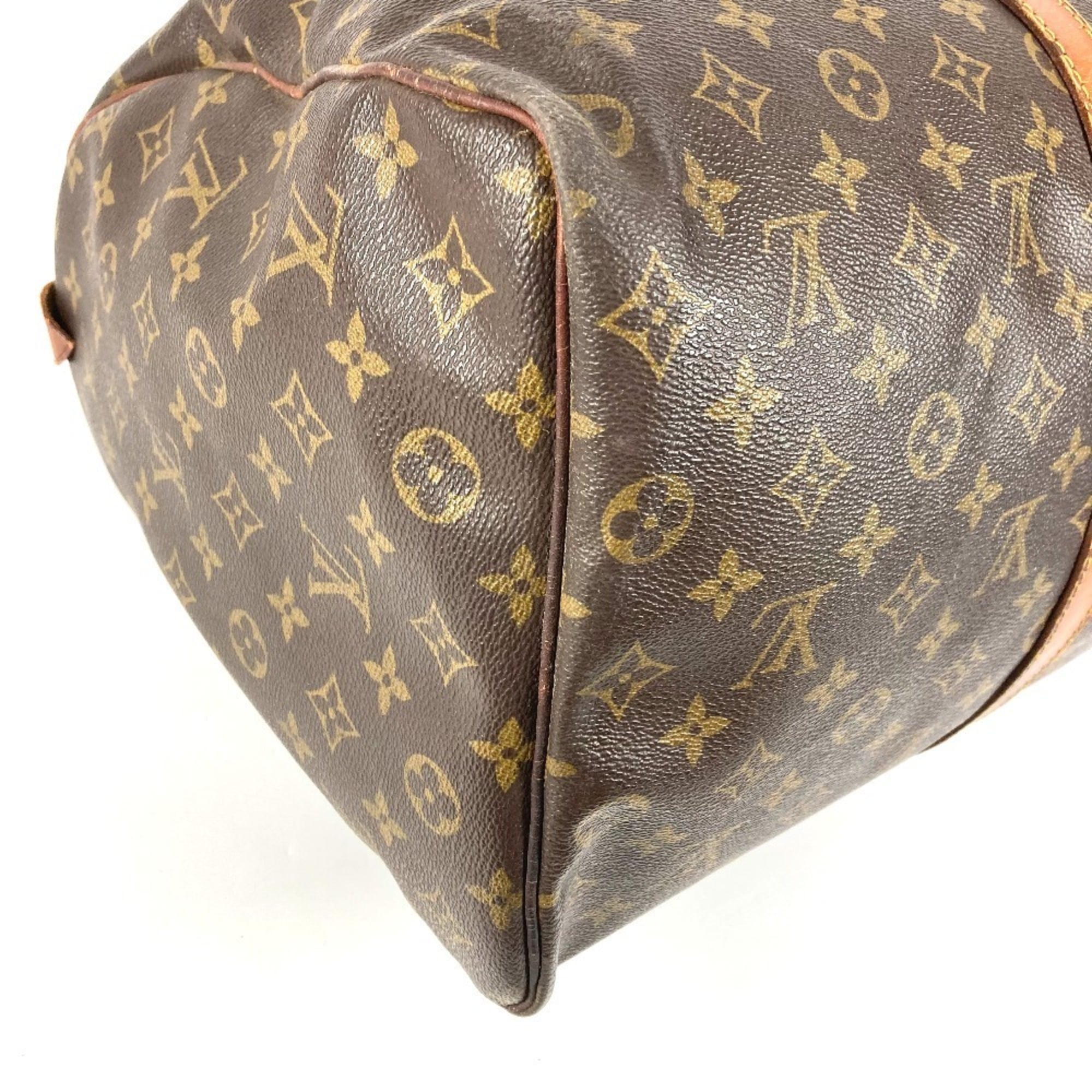 Louis Vuitton Brown Monogram Boston Bag Handbag