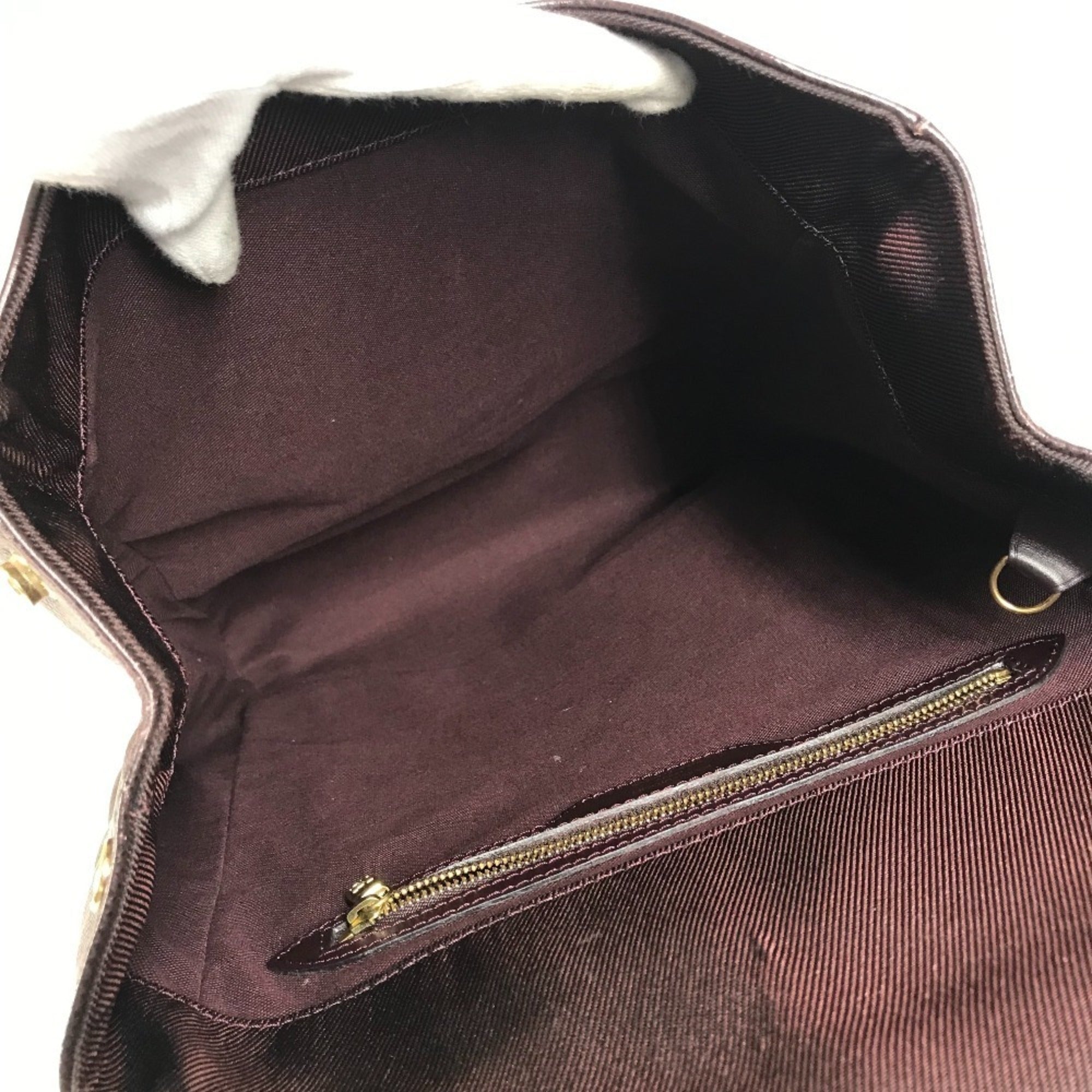 Louis Vuitton Acajou Taiga Leather Backpack