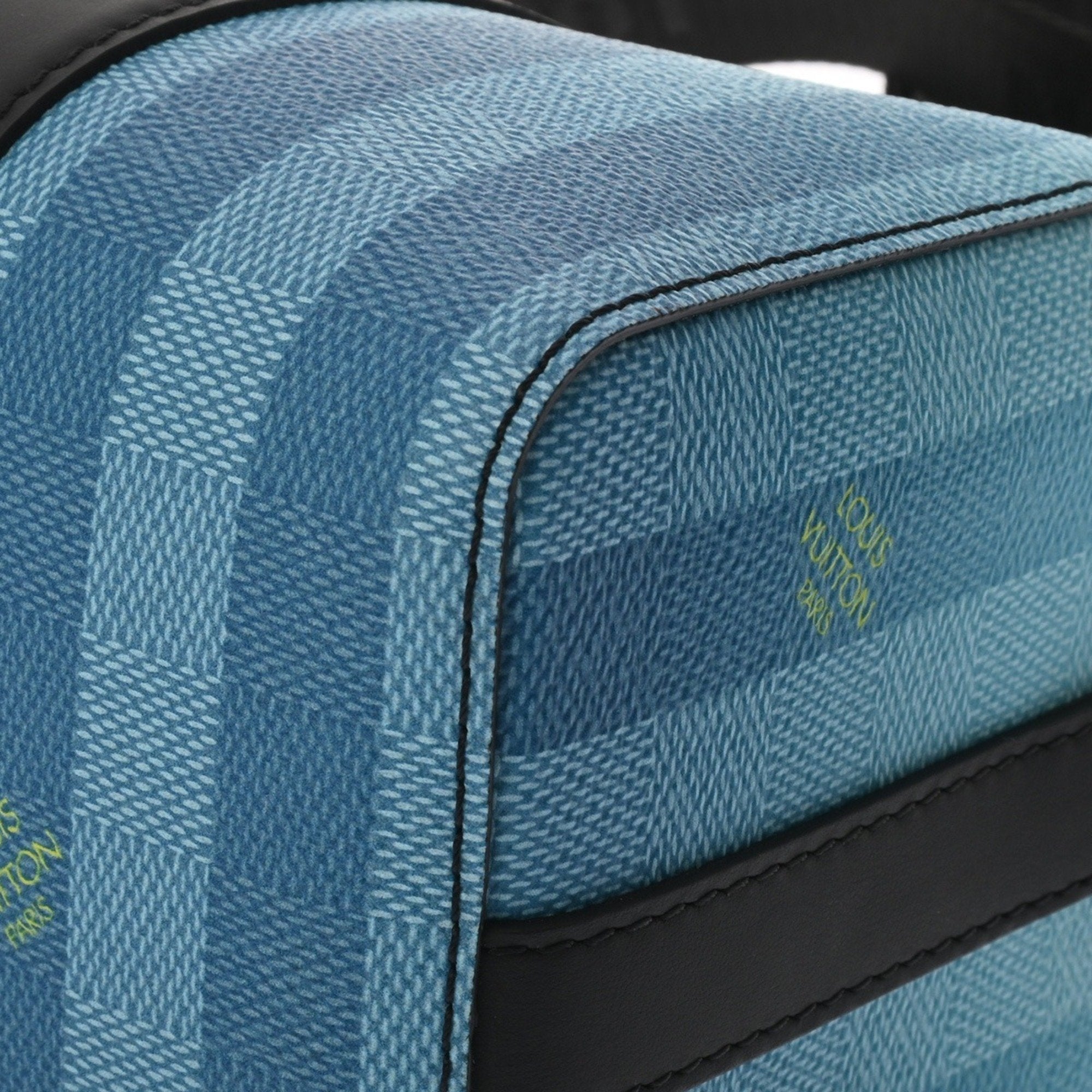 Louis Vuitton Blue Damier Canvas Shoulder Bag