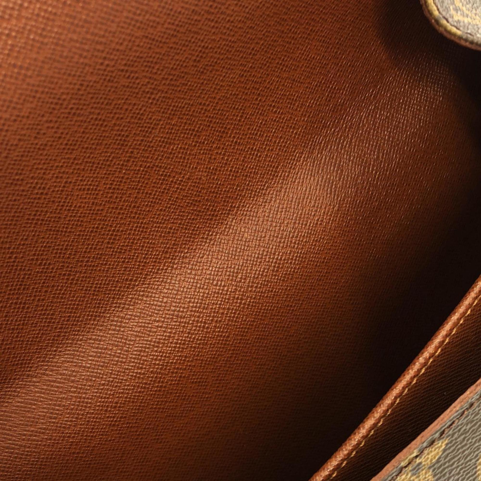 Louis Vuitton Marron Coated Canvas Shoulder Bag