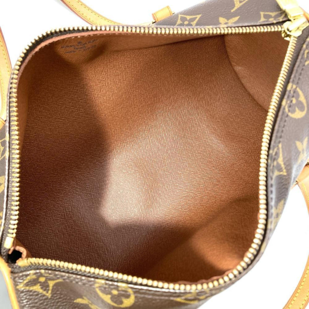 Louis Vuitton Brown Monogram Canvas Handbag
