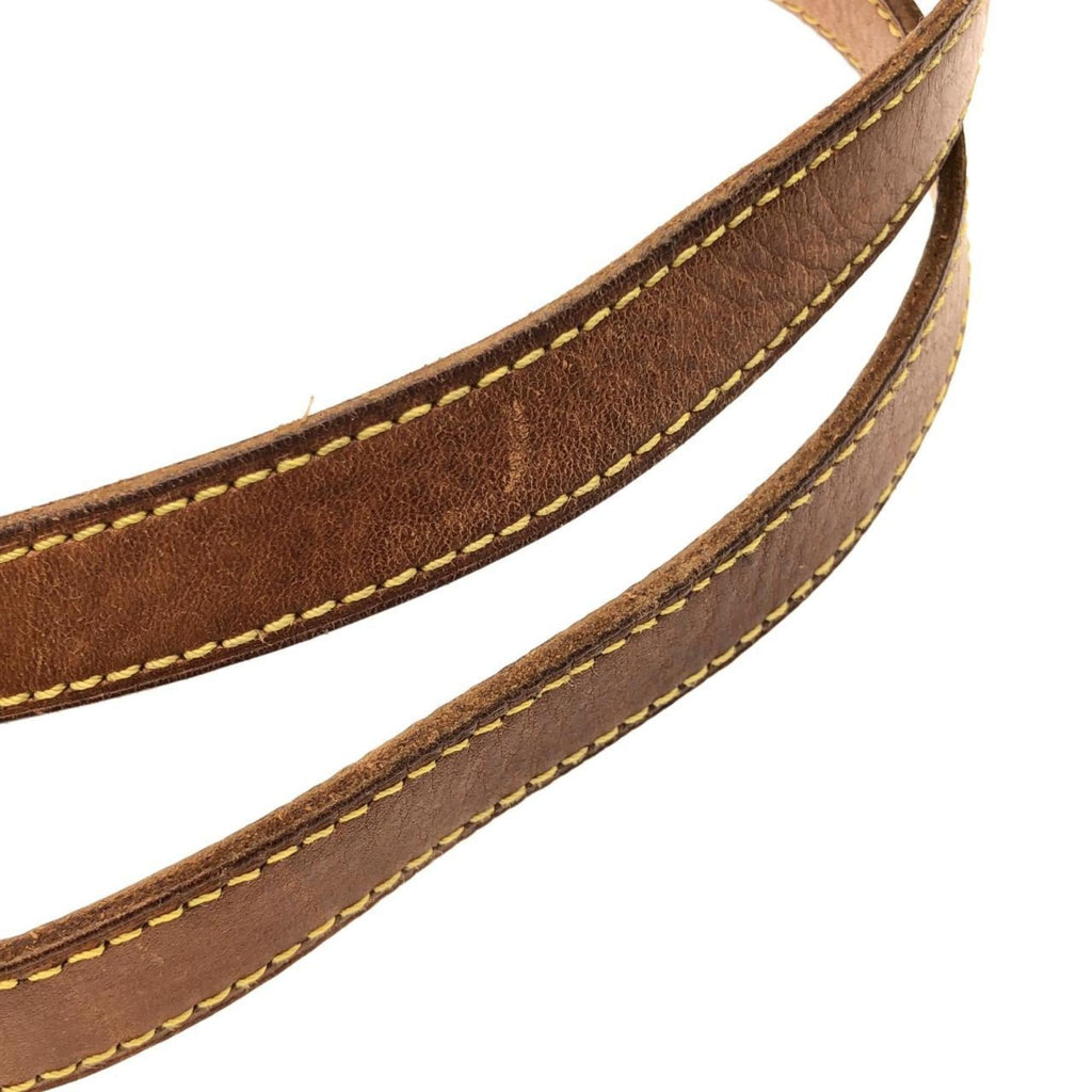 Louis Vuitton Marron Coated Canvas Handbag