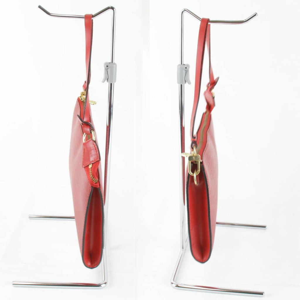 Louis Vuitton Red Color Epi Leather Pouch