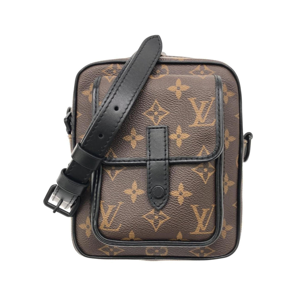 Louis Vuitton Marron Coated Canvas Shoulder Bag