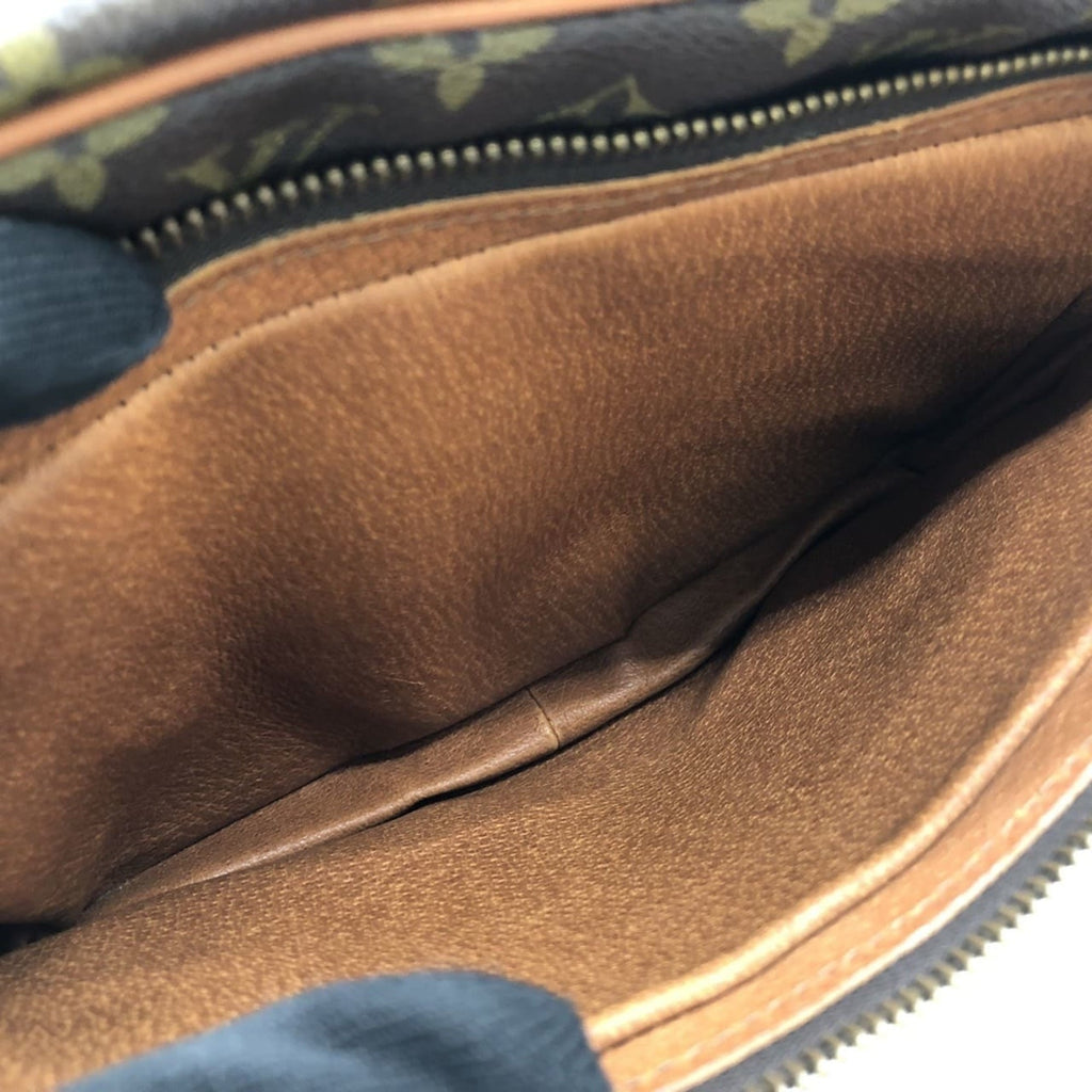 Louis Vuitton Brown Monogram Canvas Shoulder Bag