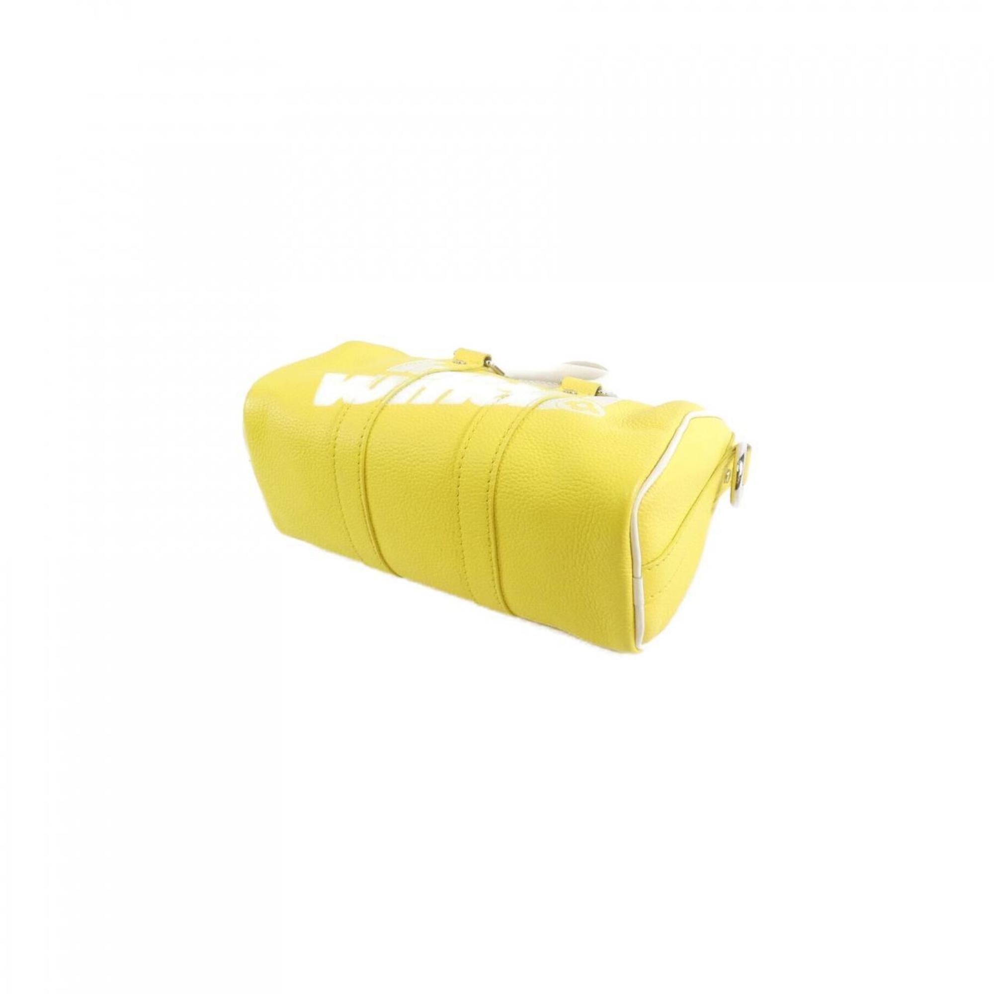 Louis Vuitton Jaune Leather Boston Bag