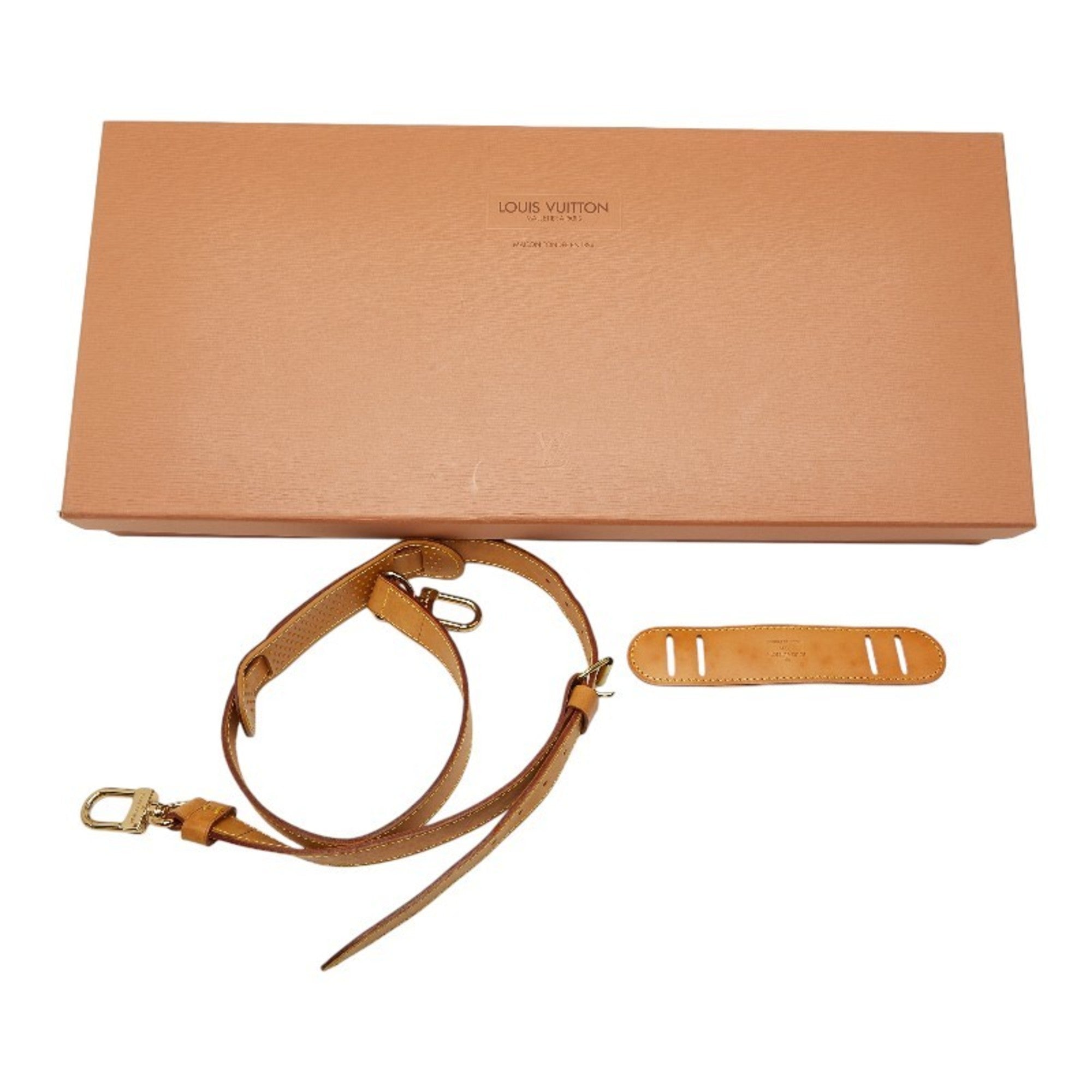 Louis Vuitton Brown Pvc Leather Boston Bag Shoulder Bag