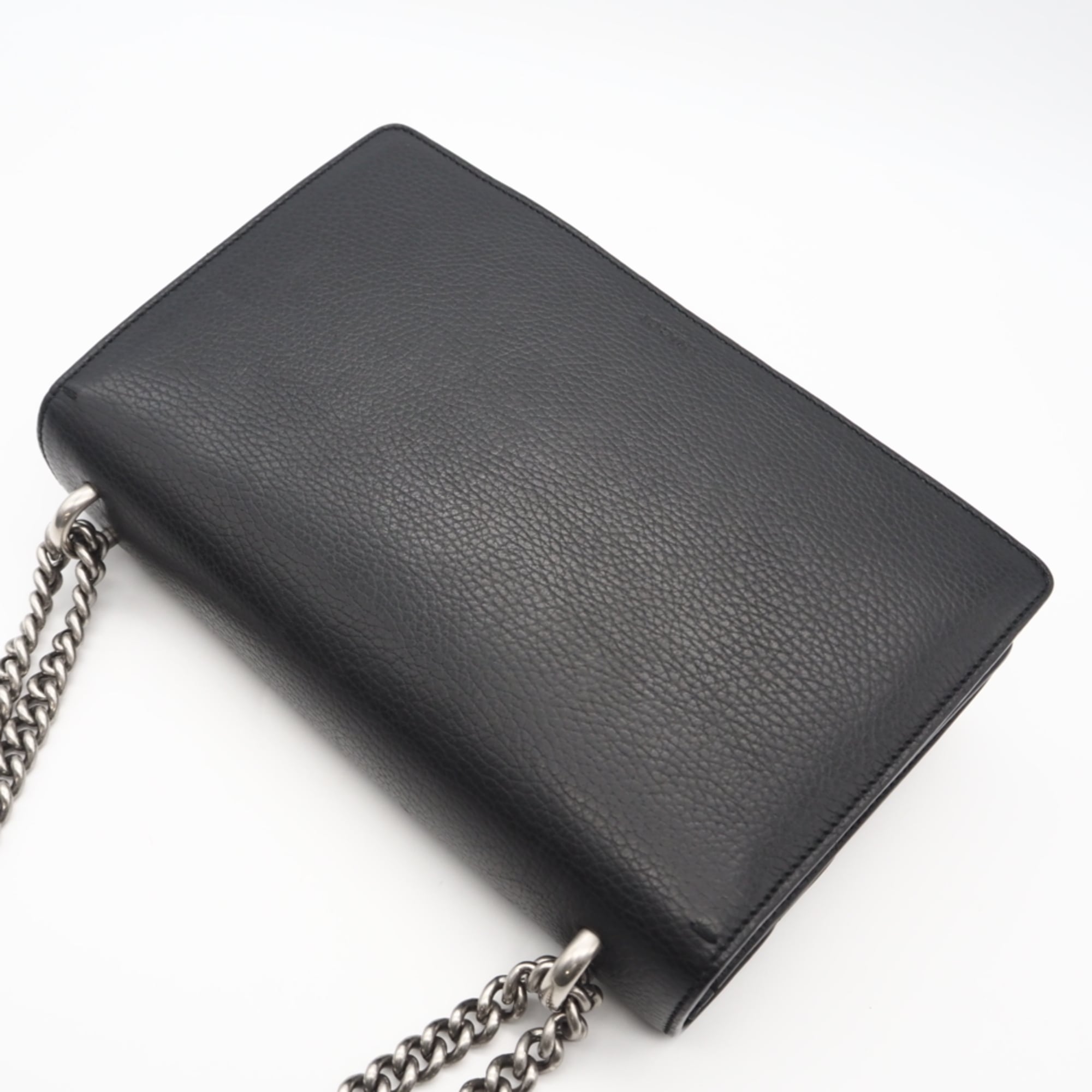 Gucci Black Leather Shoulder Bag (Pre-Owned)