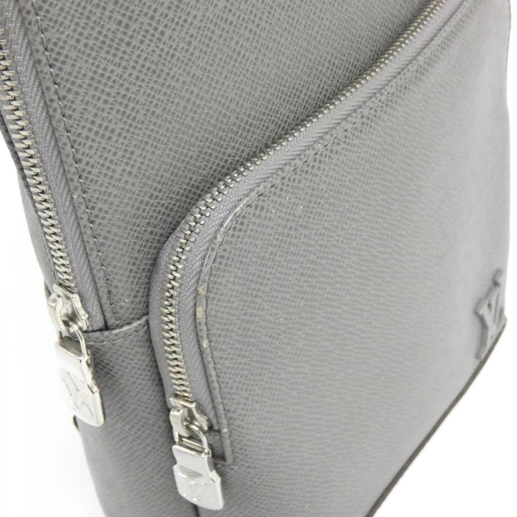 Louis Vuitton Taiga Gris Leather Handbag