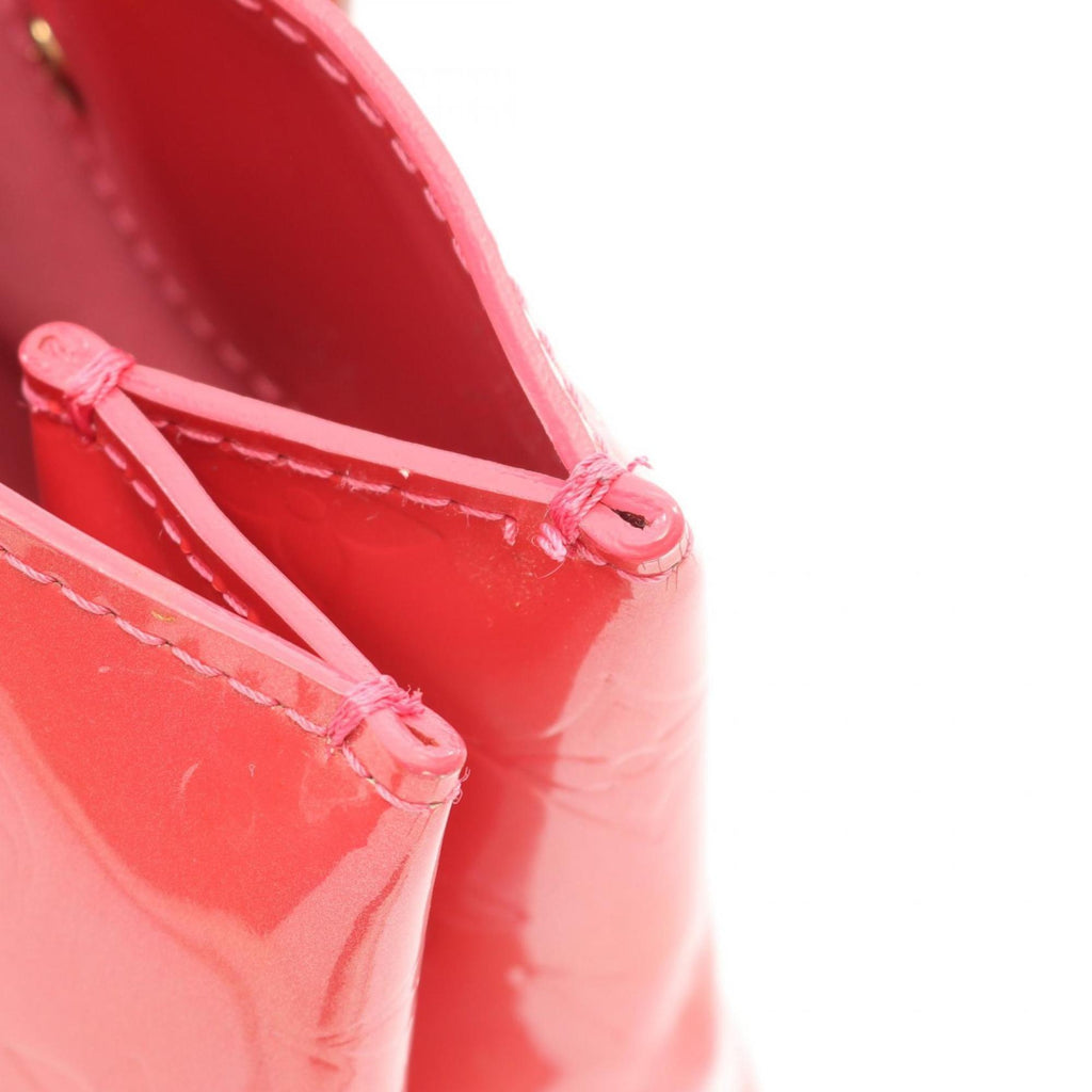 Louis Vuitton Framboise Pink Monogram Vernis Handbag