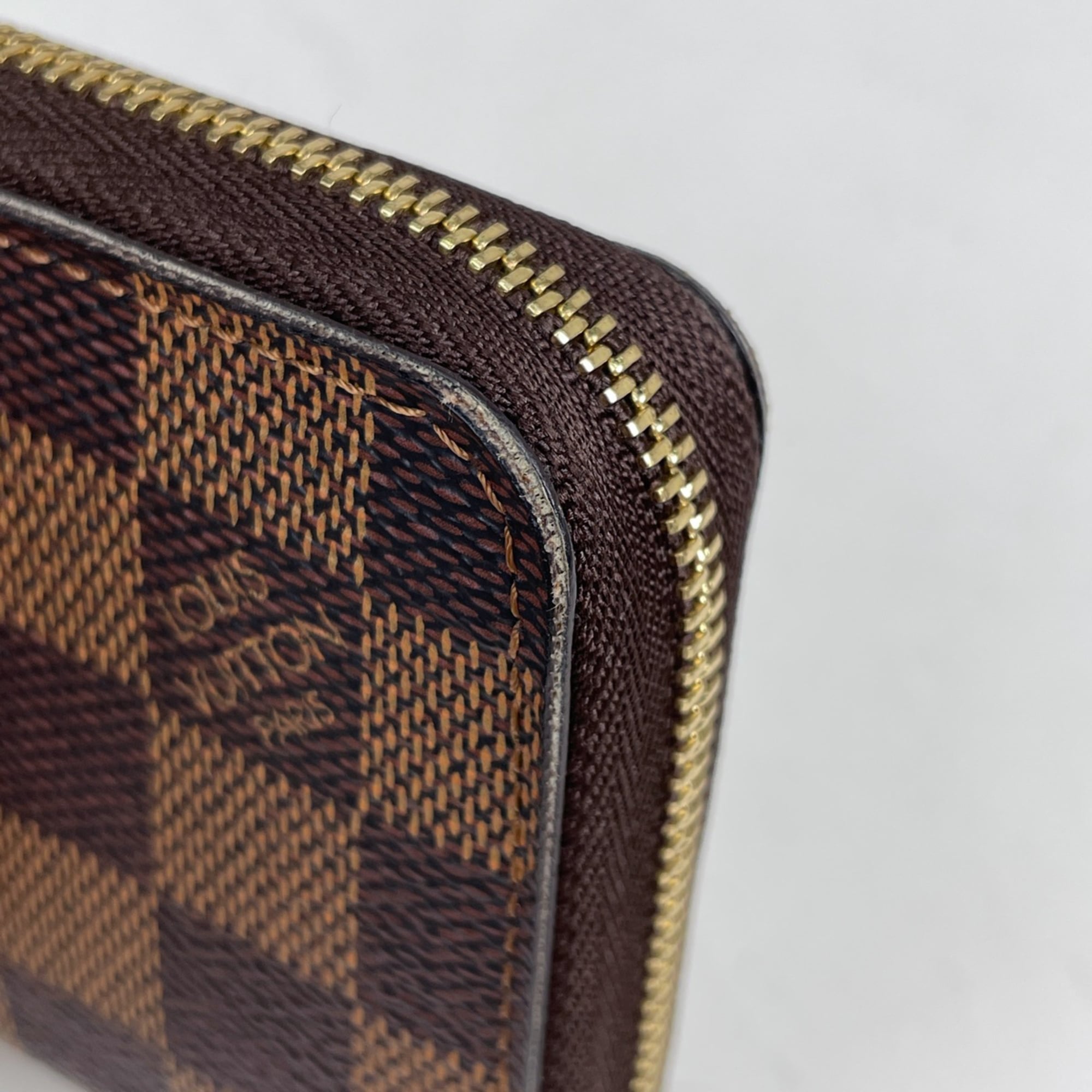 Louis Vuitton Brown Damier Canvas Coin Purse/Coin Case