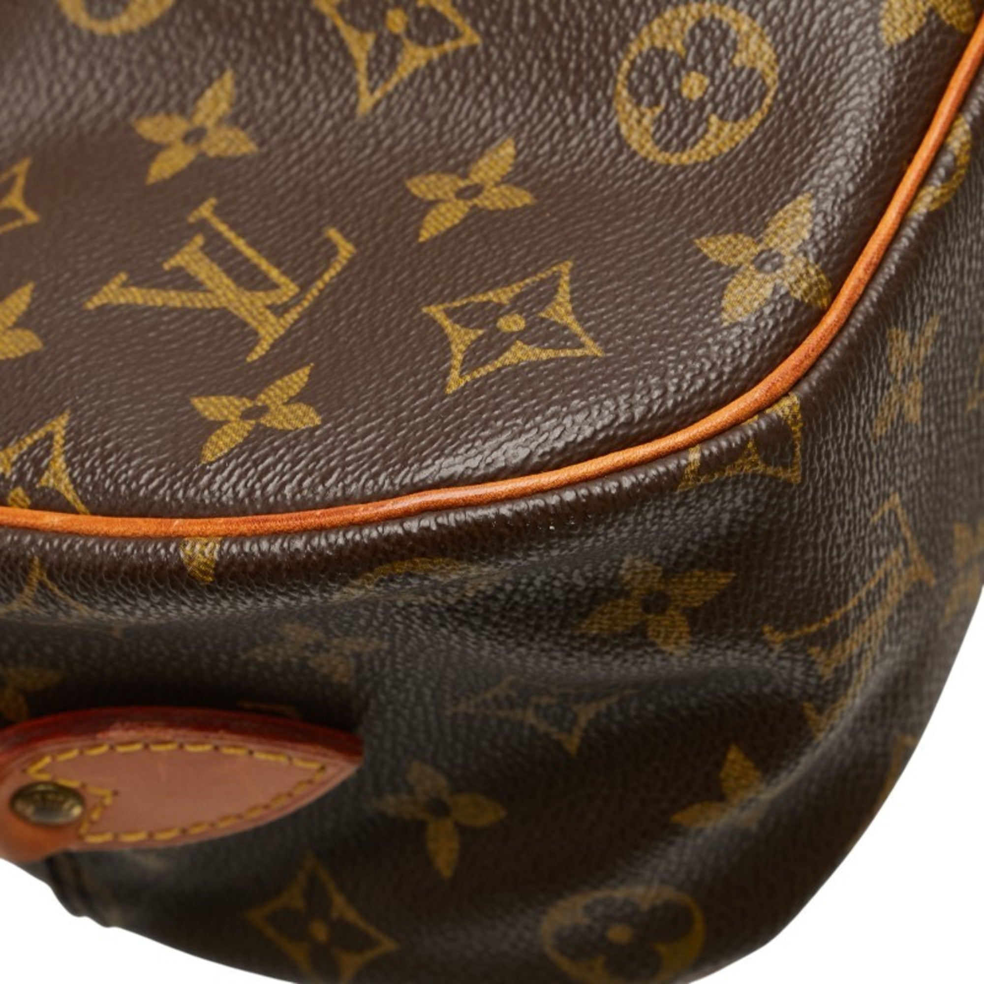 Louis Vuitton Monogram Brown Pvc Leather Shoulder Bag