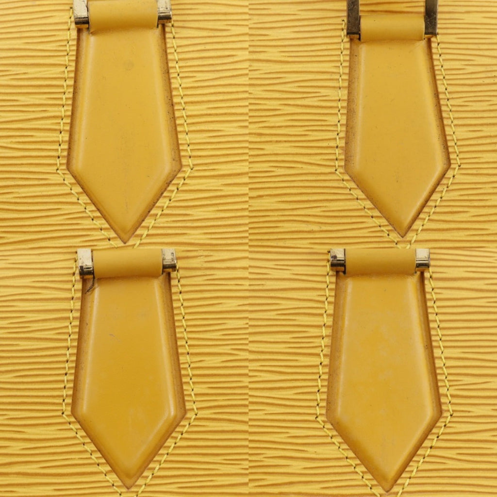 Louis Vuitton Yellow Epi Leather Handbag