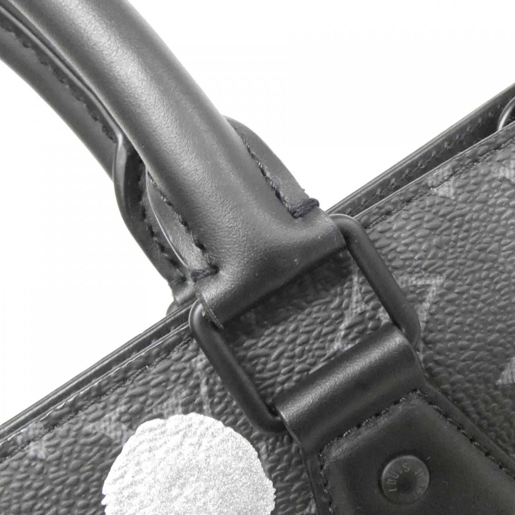 Louis Vuitton Monogram Eclipse Black Coated Canvas Handbag