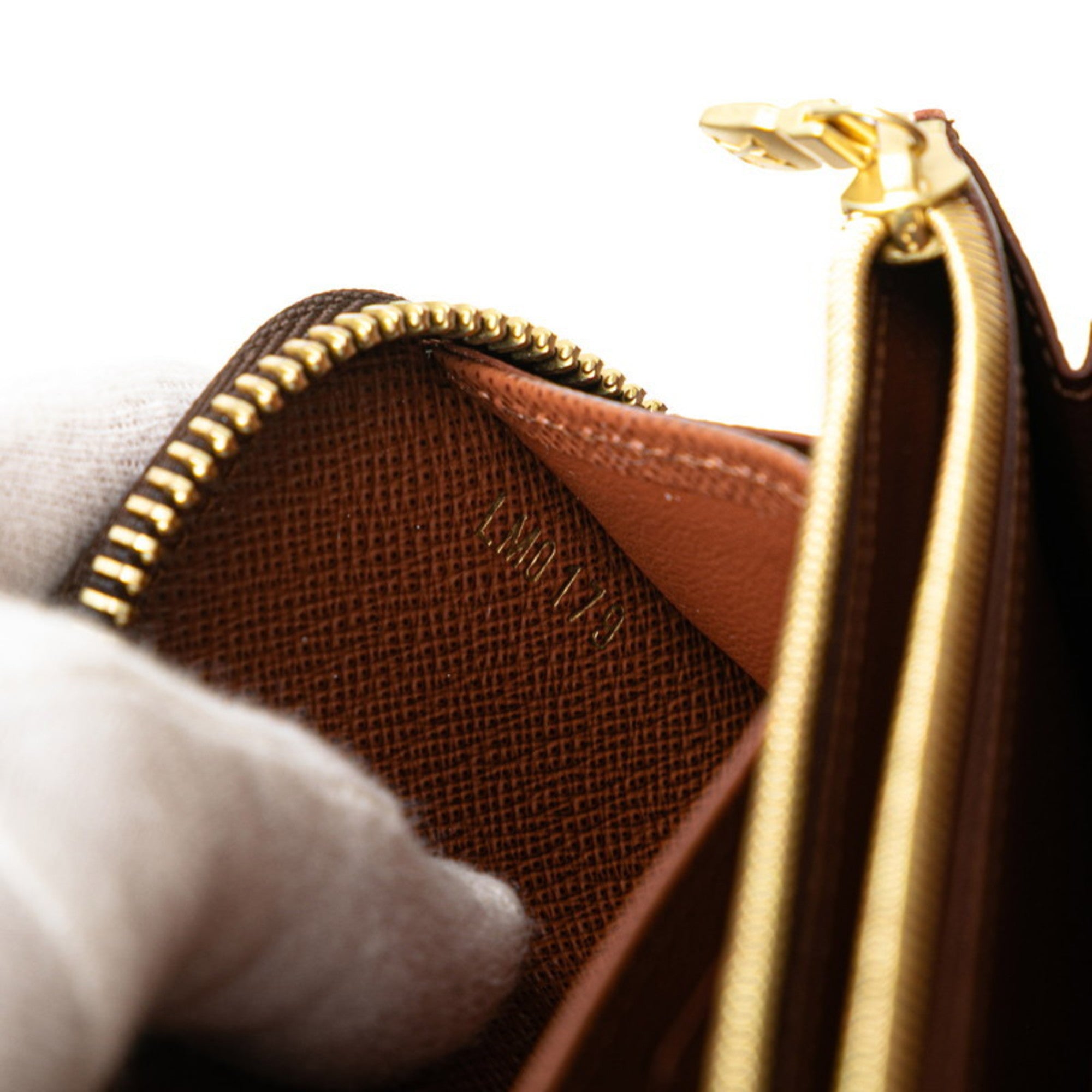 Louis Vuitton Monogram Brown Pvc Long Wallet