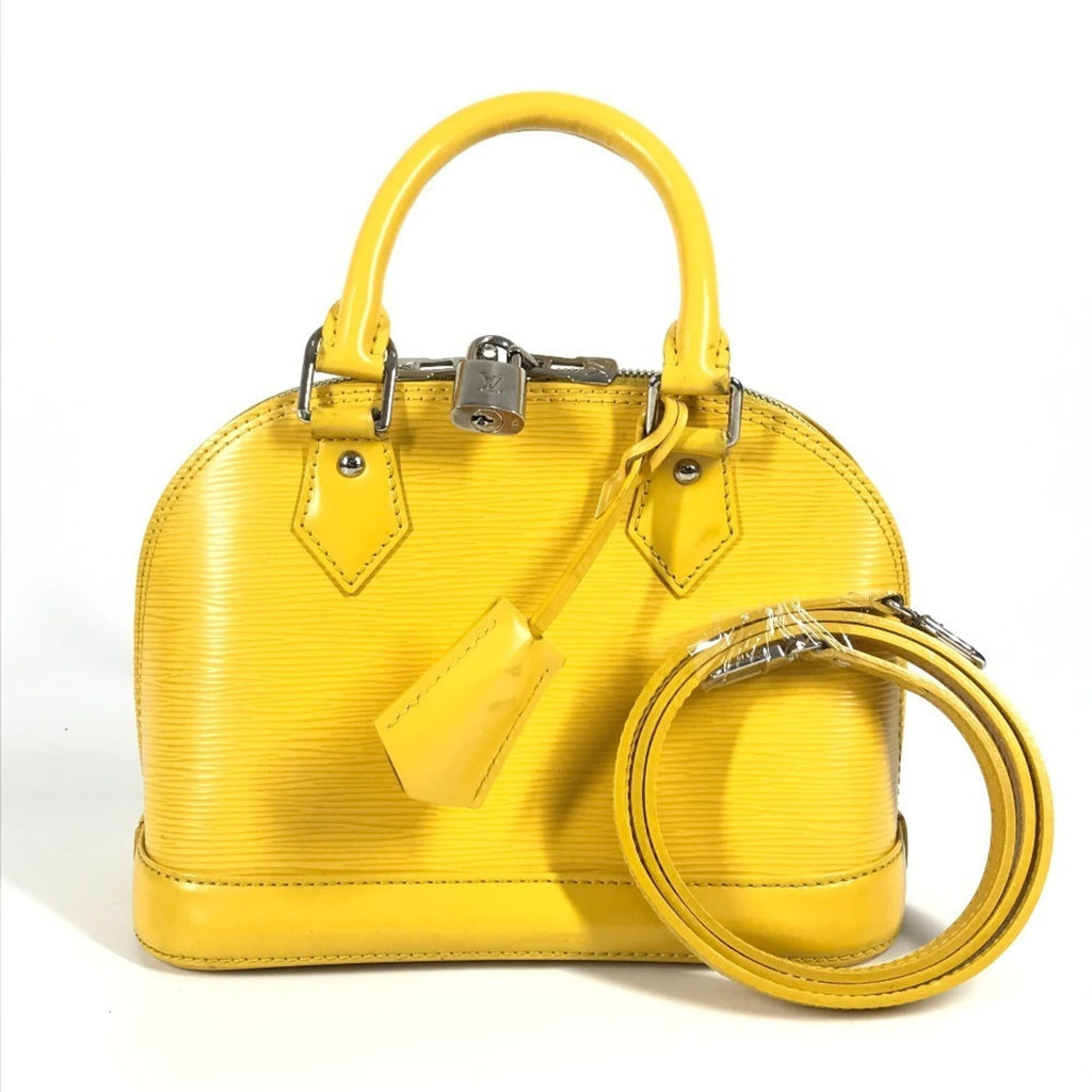 Louis Vuitton Epi Citron Yellow Epi Leather Handbag Shoulder Bag