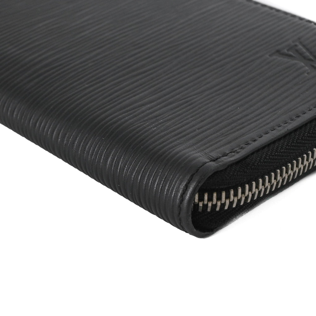 Louis Vuitton Epi Noir Epi Leather Long Wallet