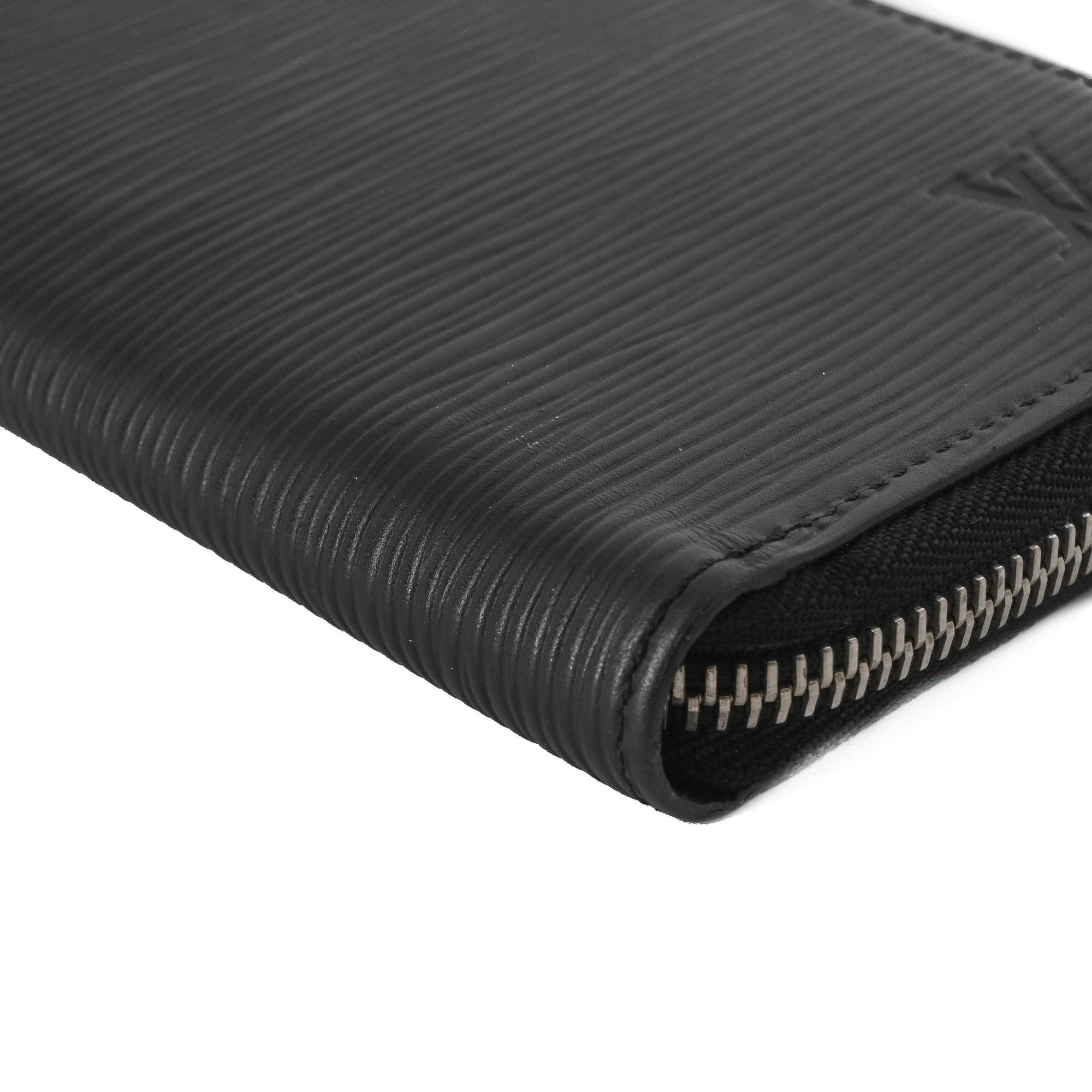 Louis Vuitton Epi Noir Epi Leather Long Wallet
