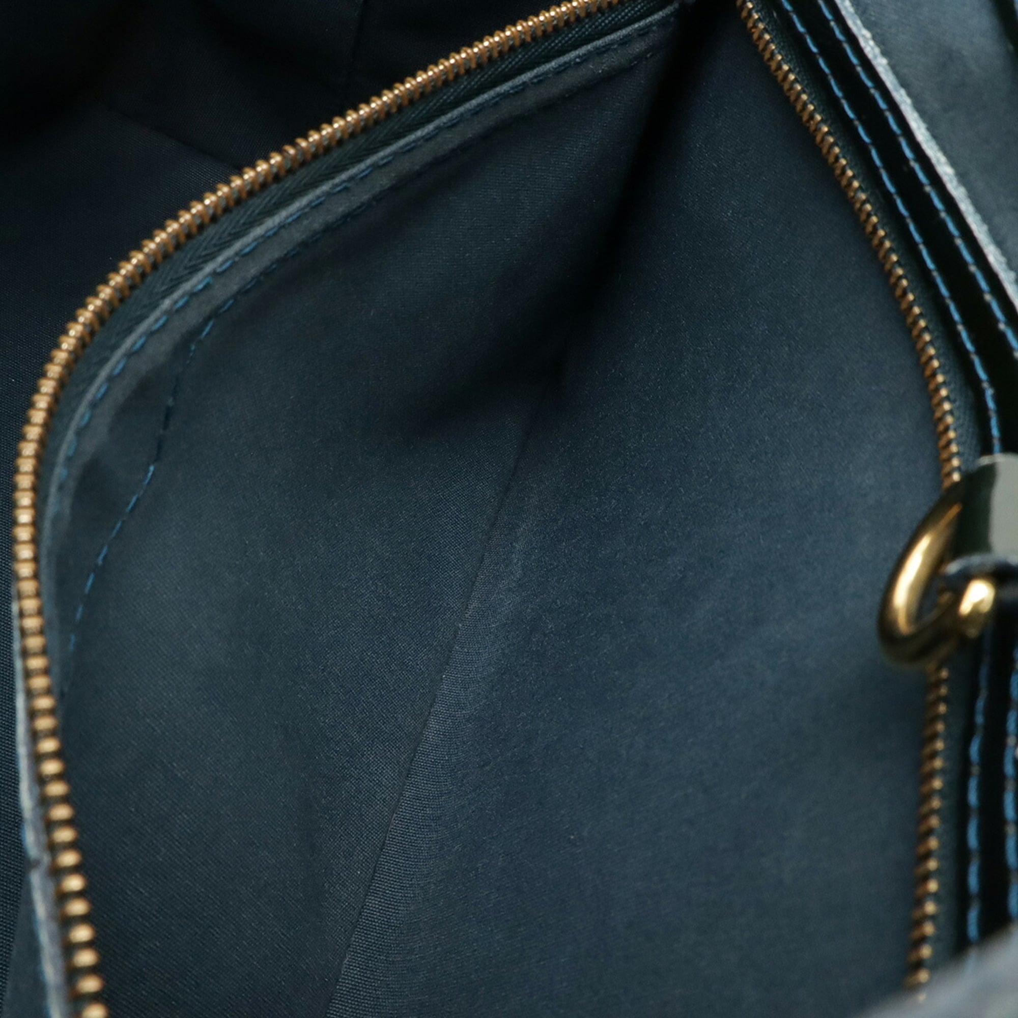 Louis Vuitton Blue Infini Monogram Vernis Handbag Tote Bag