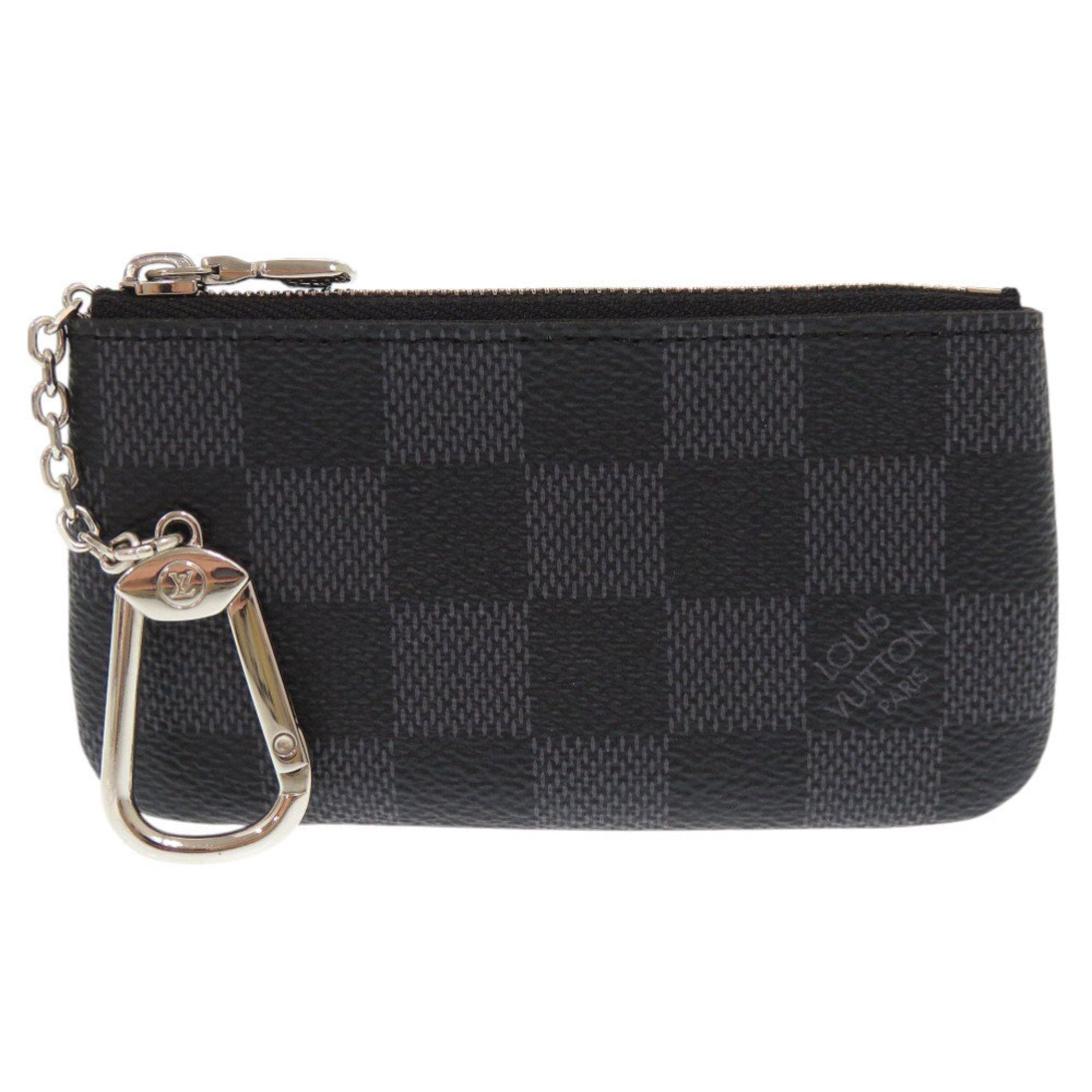 Louis Vuitton Black Damier Graphite Canvas Pochette