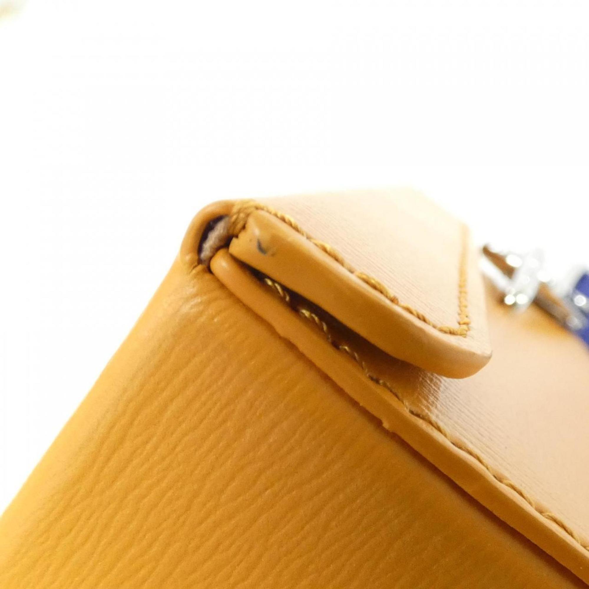 Louis Vuitton Saffron Leather Handbag