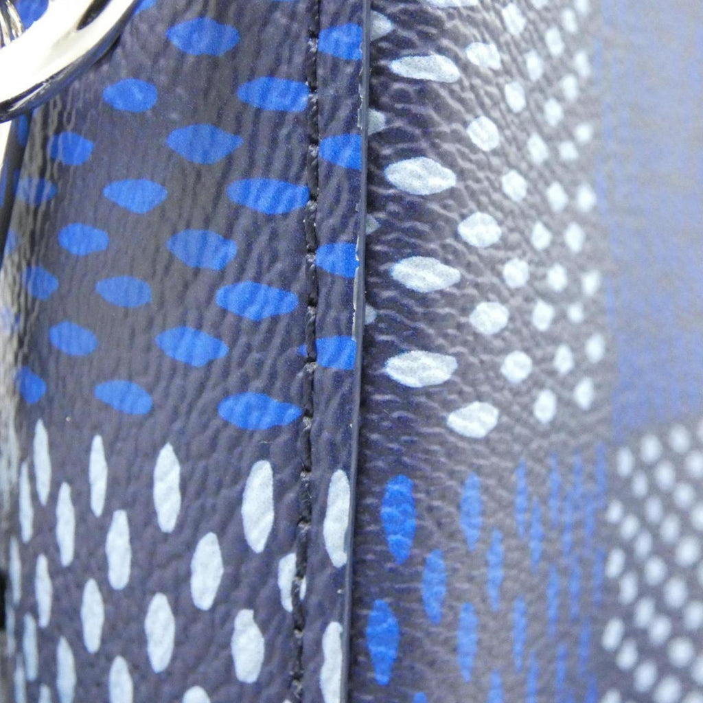 Louis Vuitton Blue Coated Canvas Handbag Pouch
