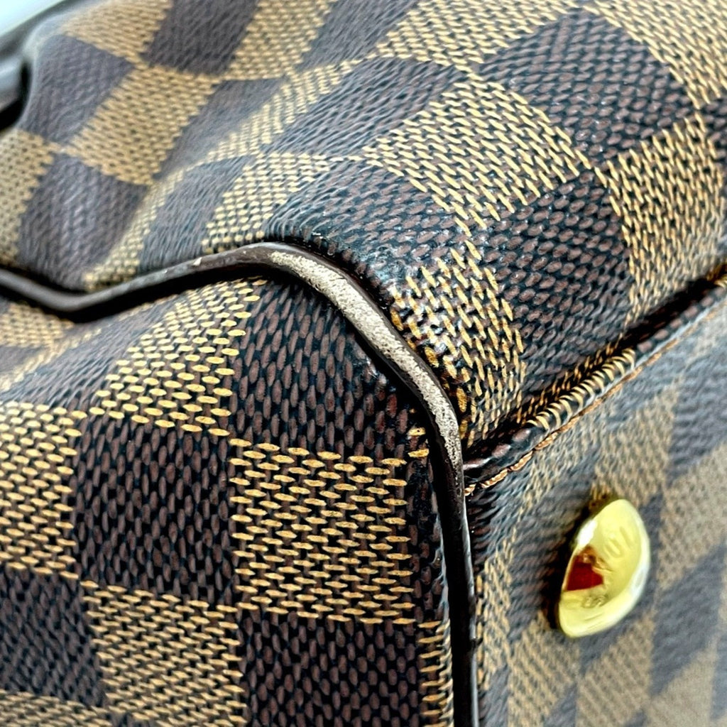Louis Vuitton Brown Damier Canvas Ebene Damier Canvas Handbag Shoulder Bag