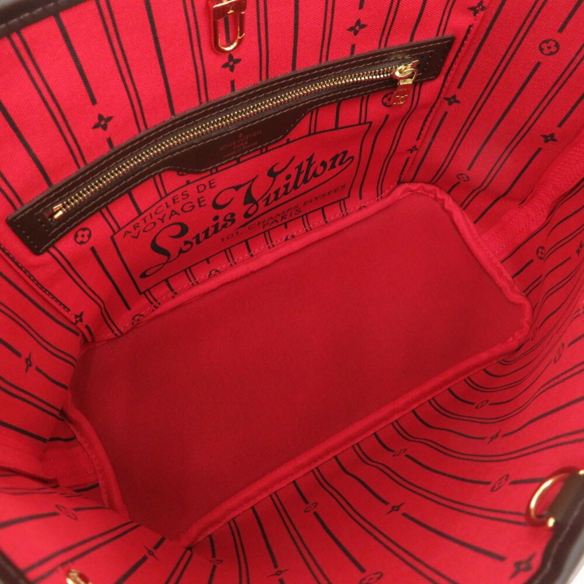Louis Vuitton Brown Damier Canvas Tote Bag