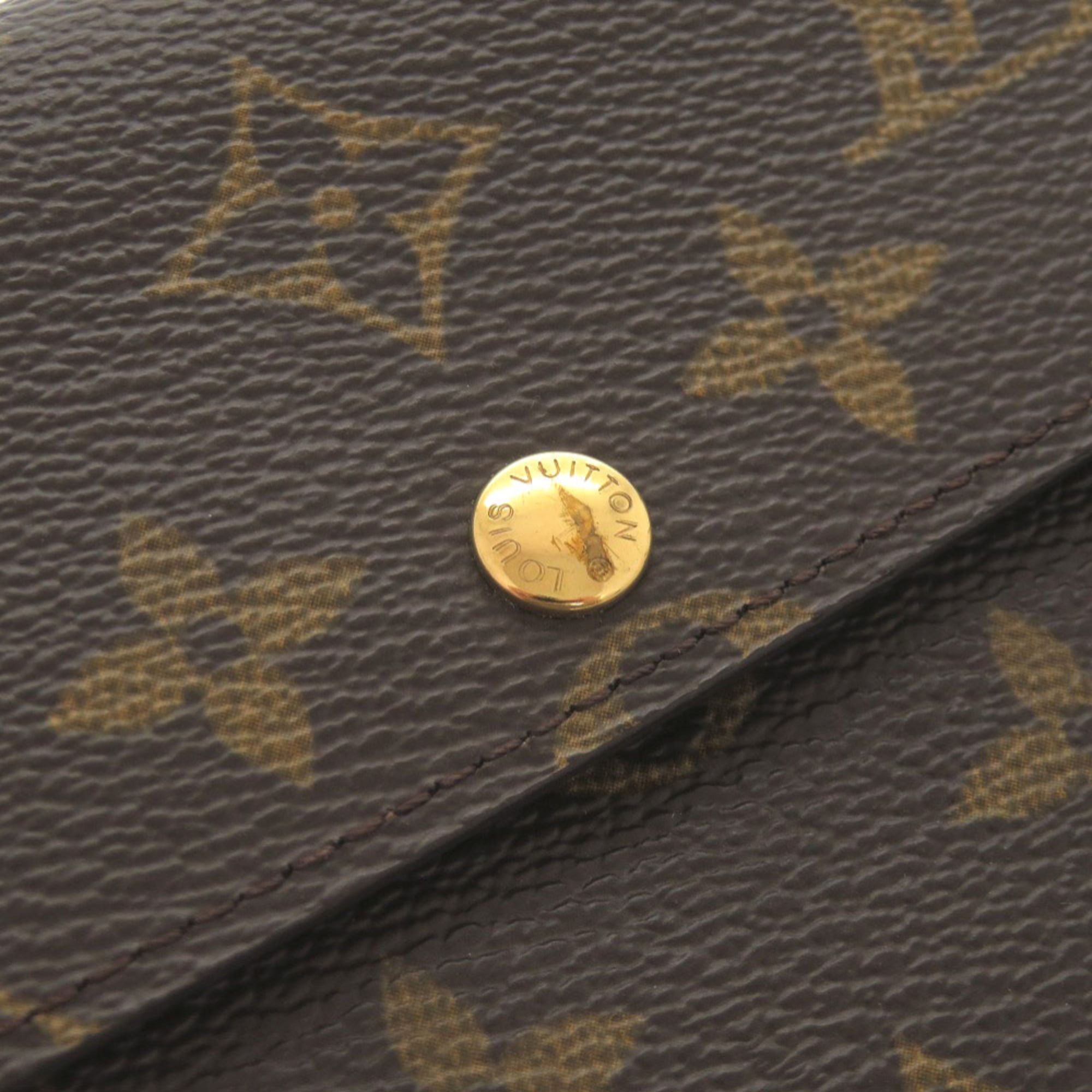 Louis Vuitton Brown Monogram Monogram Long Wallet