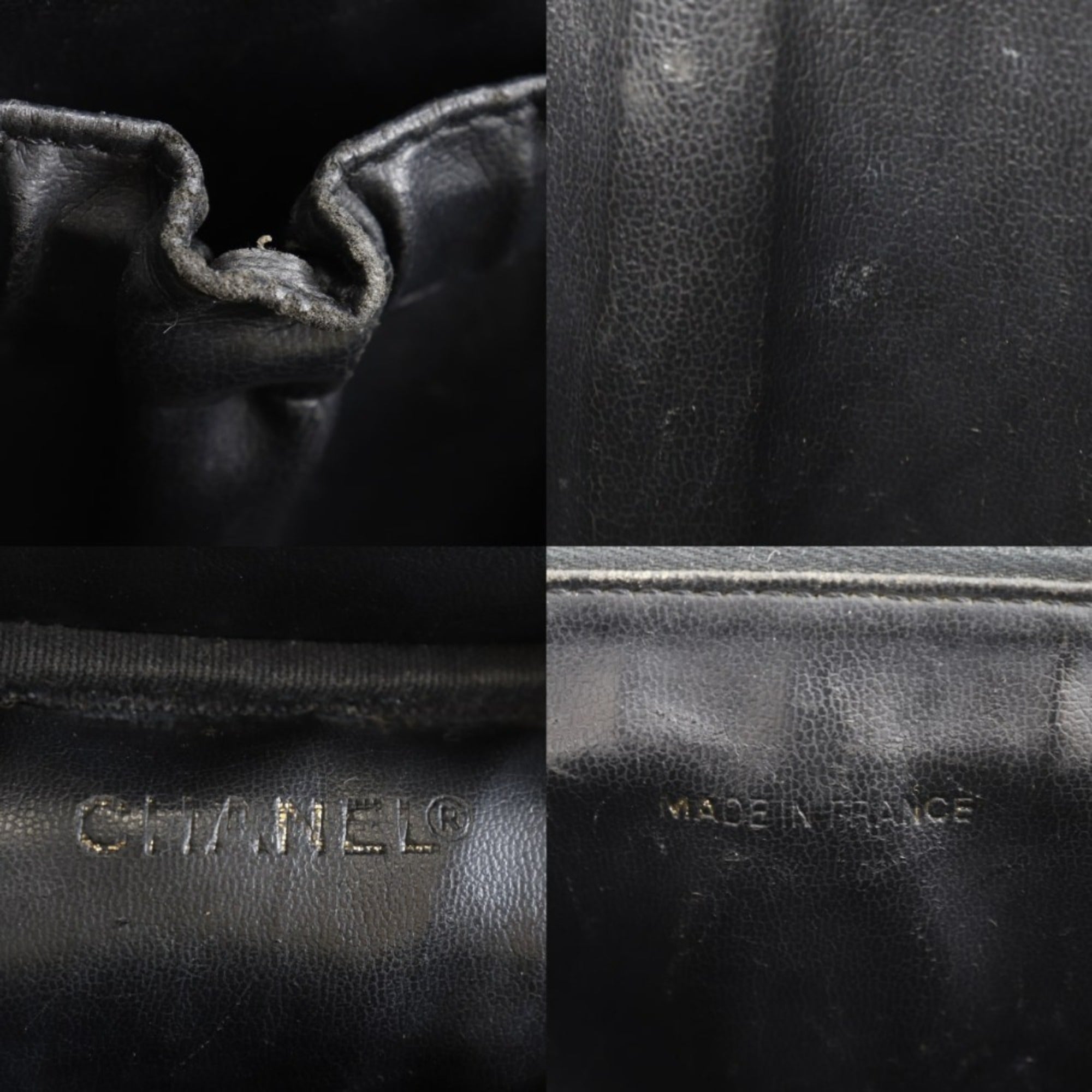 Chanel Caviar Leather Handbag