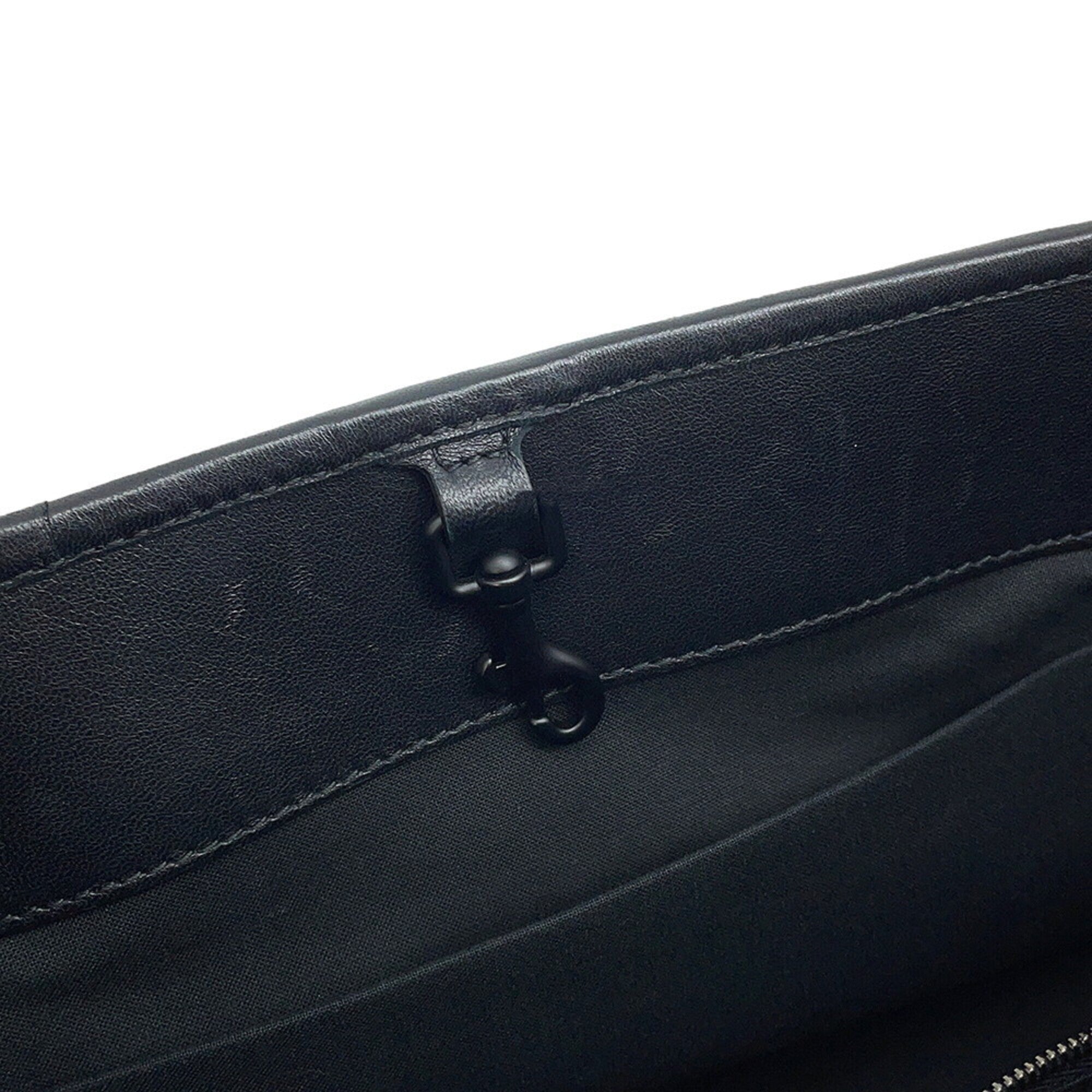 Balenciaga Black Leather Hand