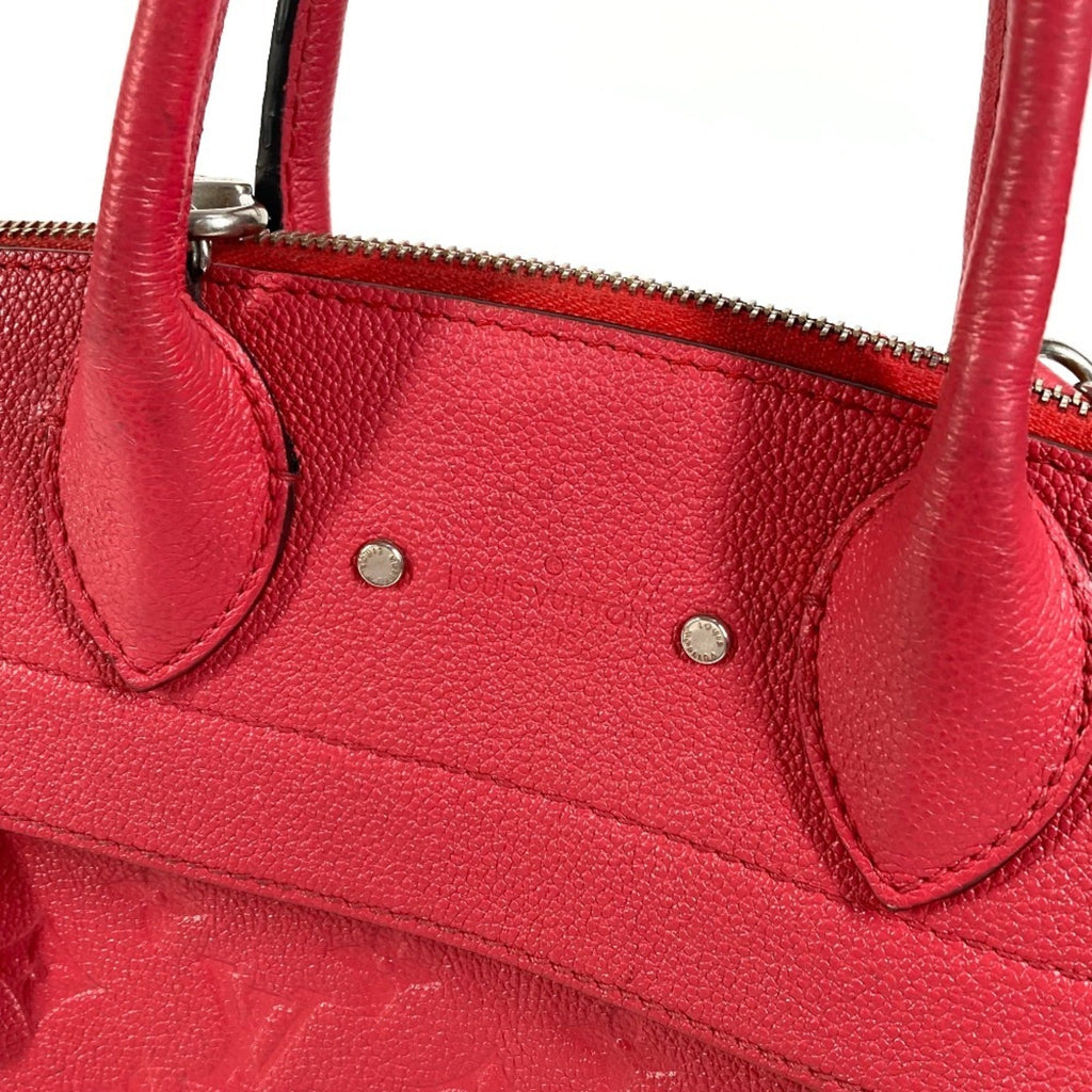 Louis Vuitton Monogram Empreinte Red Color Monogram Empreinte Handbag Shoulder Bag