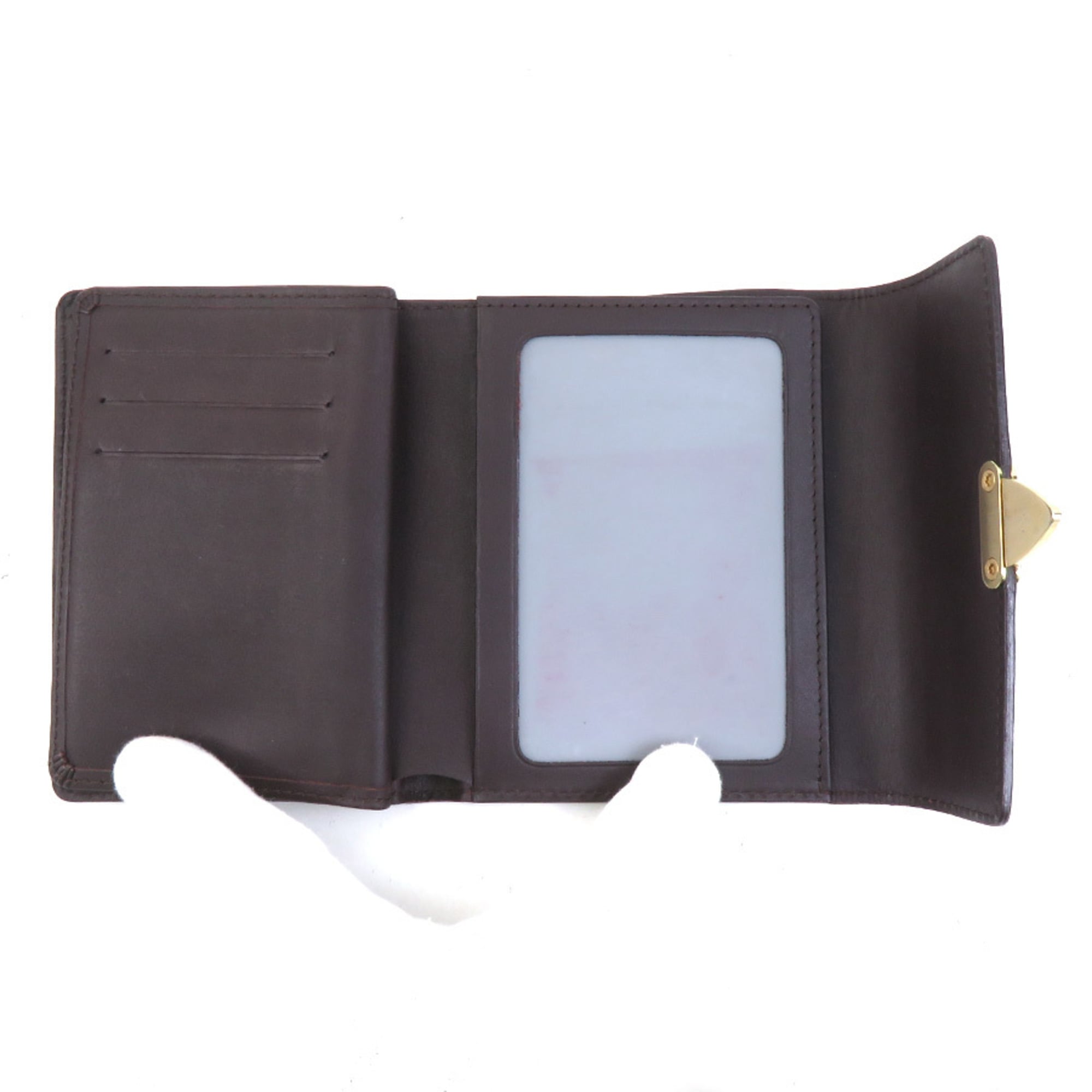 Louis Vuitton Monogram Vernis Amarante Monogram Vernis Wallet (Tri-Fold)
