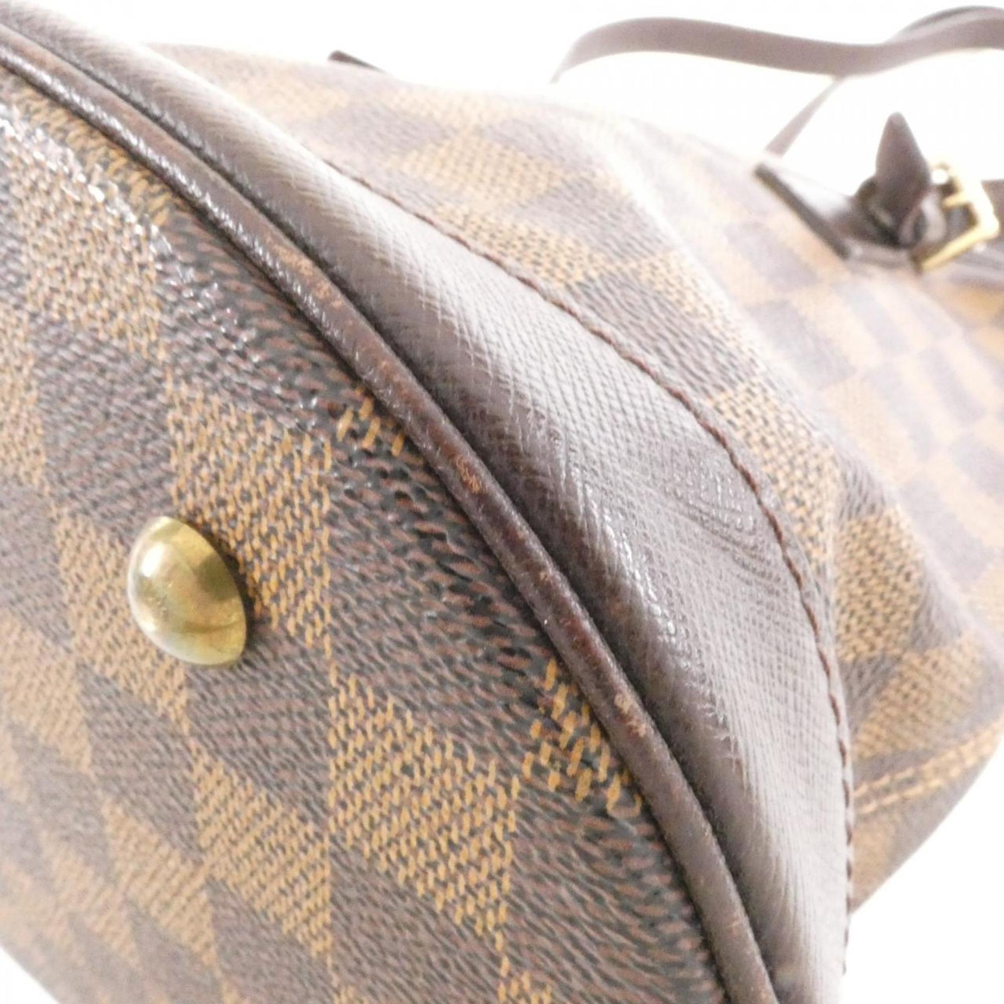 Louis Vuitton Damier Damier Canvas Ebene Damier Canvas Shoulder Bag