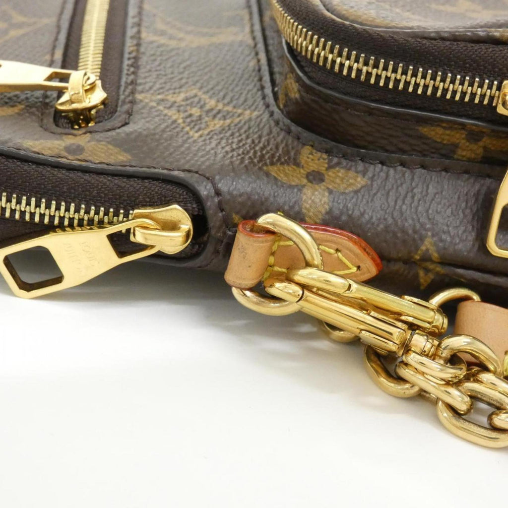 Louis Vuitton Marron Coated Canvas Shoulder Bag