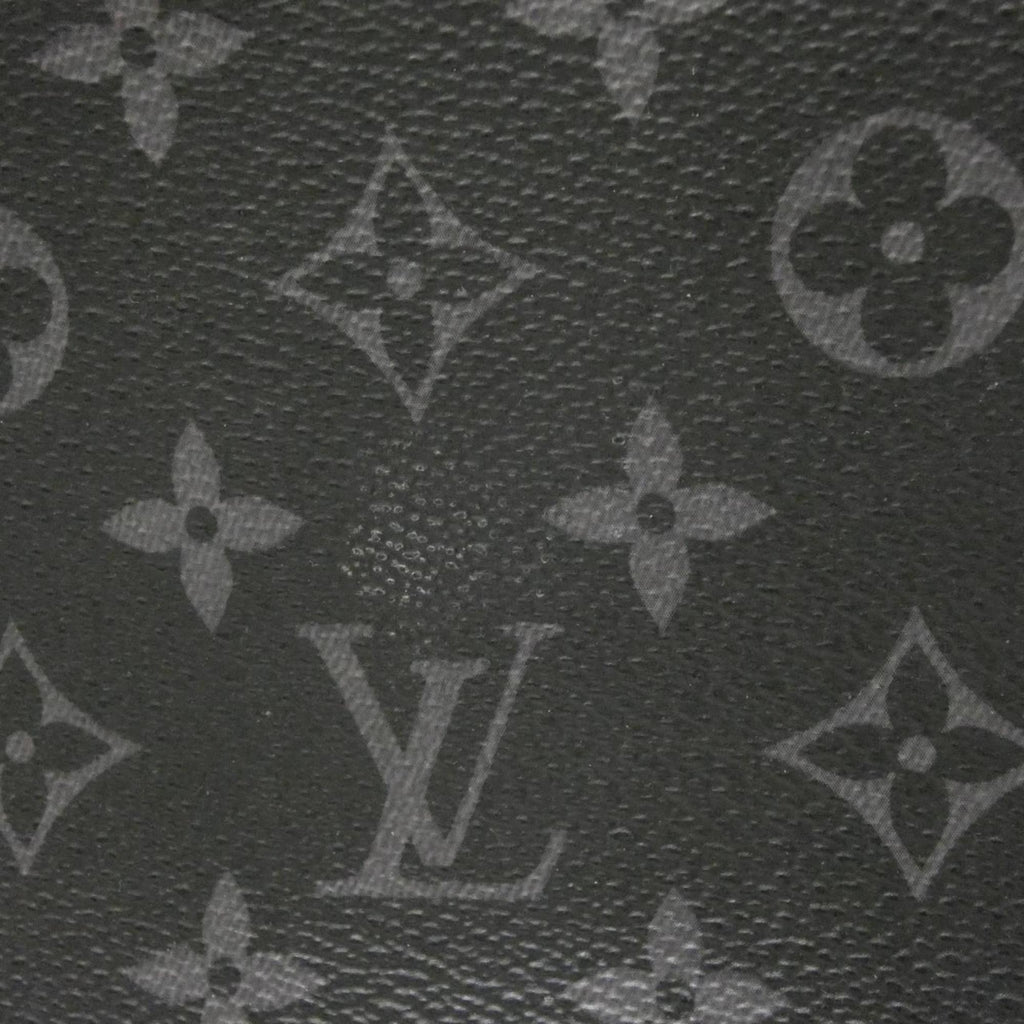 Louis Vuitton Black Gris Coated Canvas Shoulder Bag