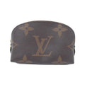 Louis Vuitton Marron Coated Canvas Pouch