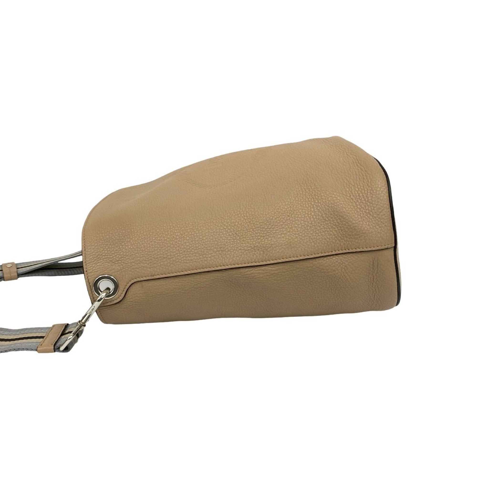 Prada Beige Leather Pochette Shoulder Bag