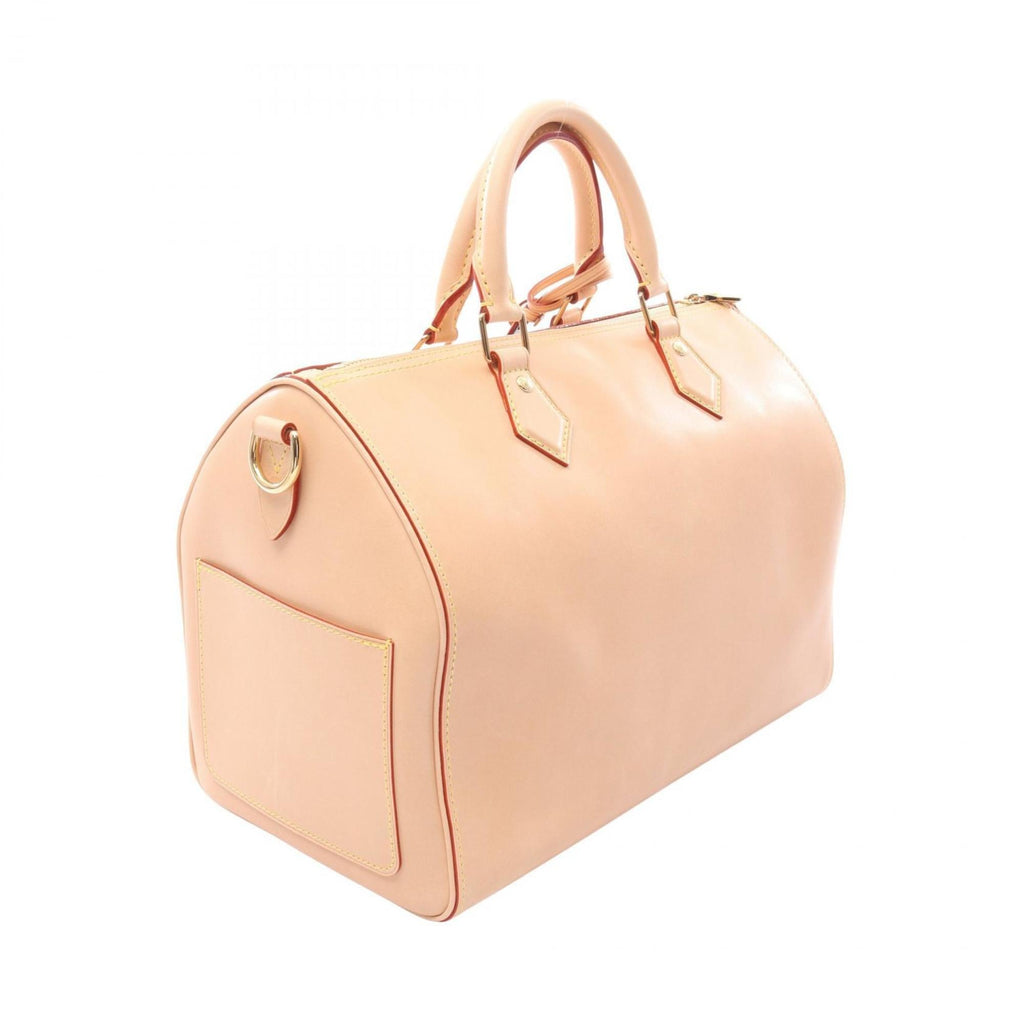 Louis Vuitton Beige Leather Handbag