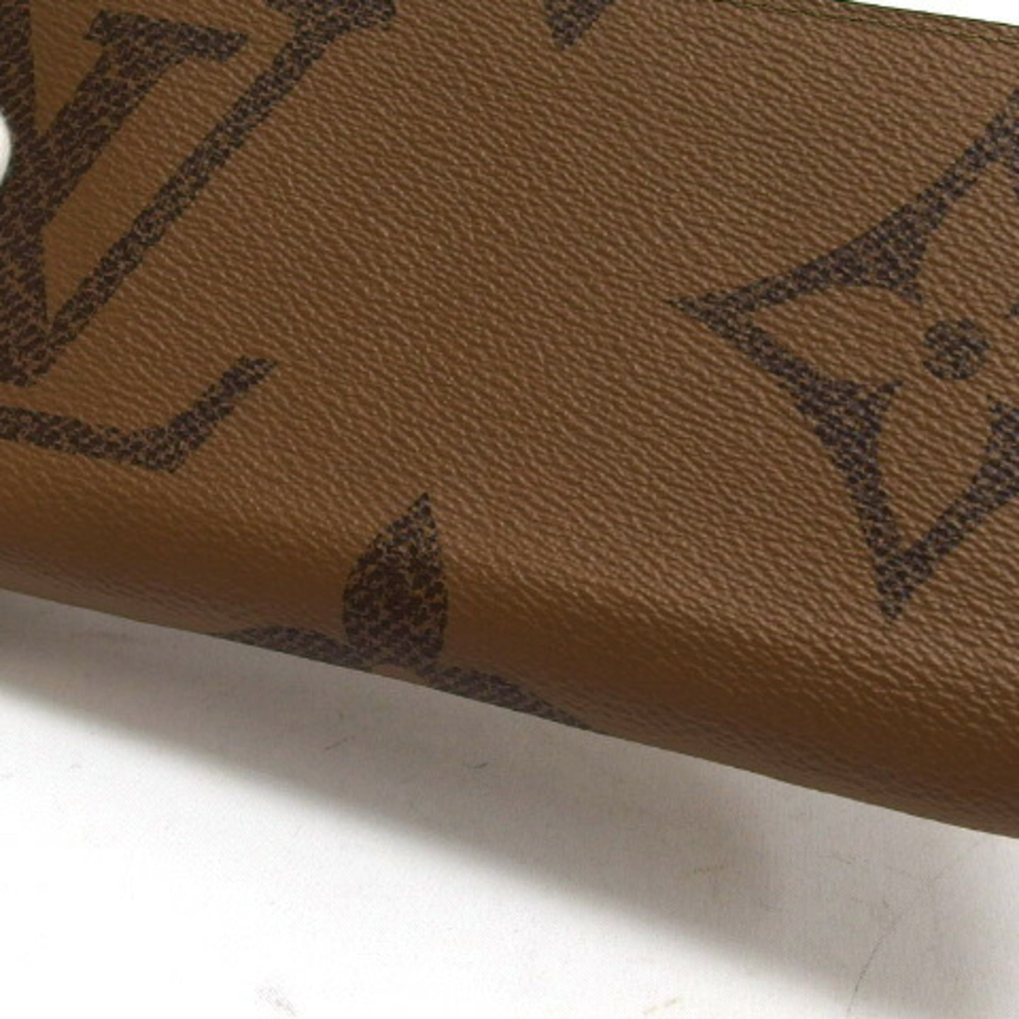 Louis Vuitton Brown Monogram Reverse Long Wallet