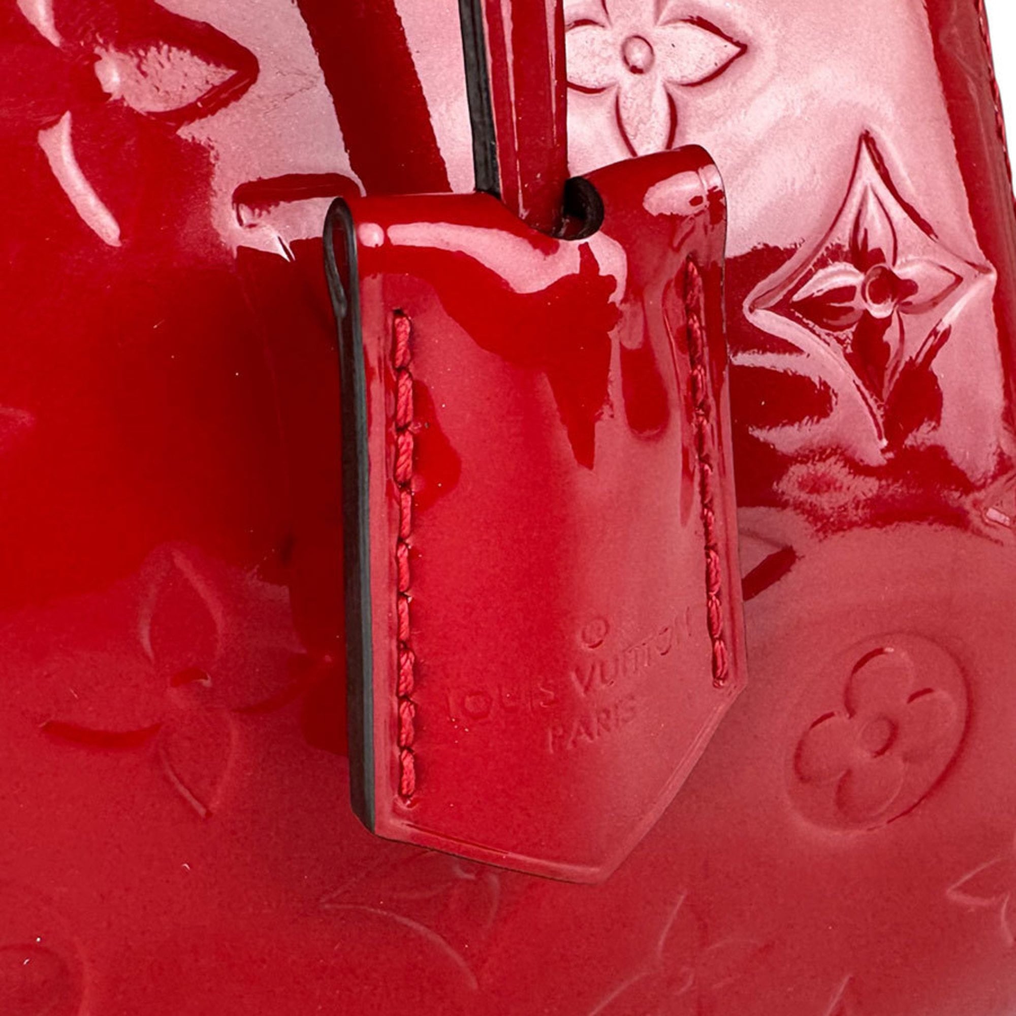 Louis Vuitton Cerise Monogram Vernis Handbag Shoulder Bag