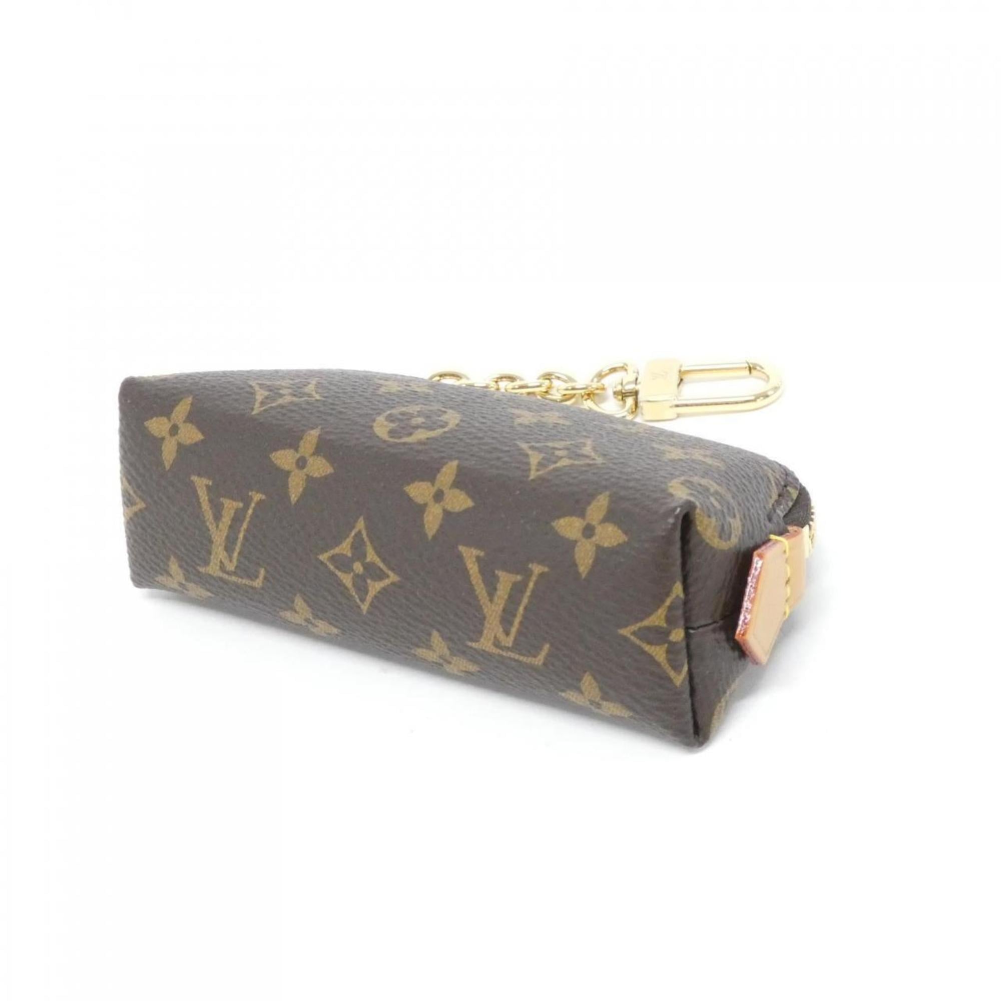 Louis Vuitton Brown Coated Canvas Pouch Wash Bag