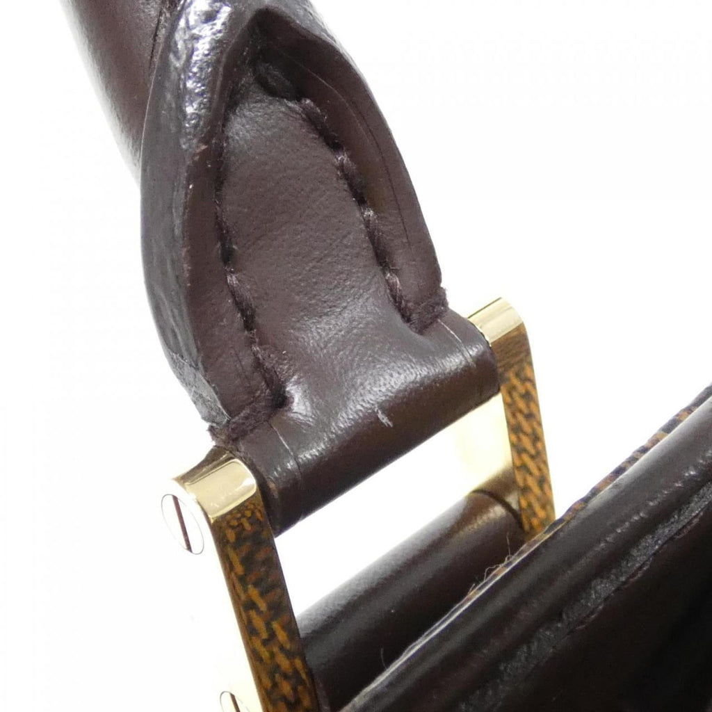 Louis Vuitton Ebene Coated Canvas Handbag