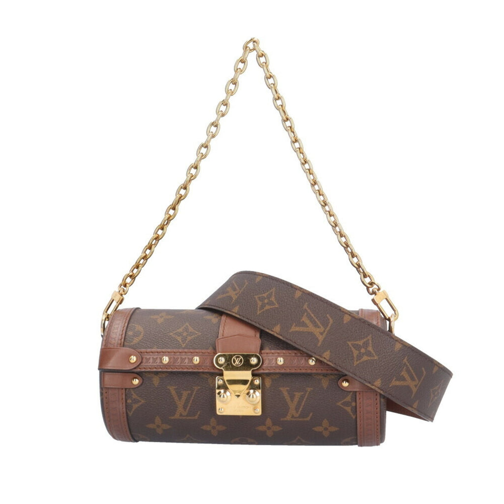 Louis Vuitton Brown Monogram Canvas Shoulder Bag